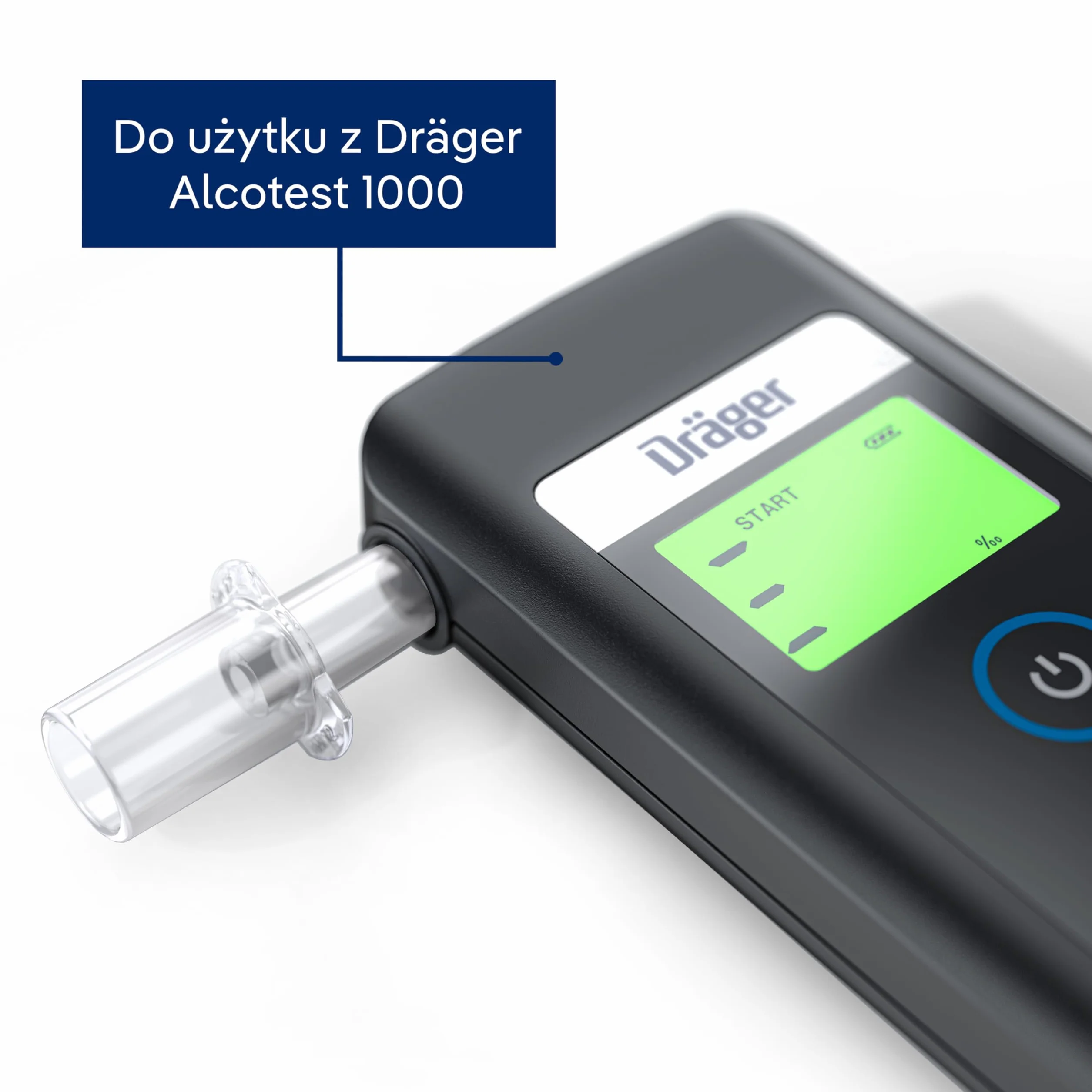 Dräger Ustniki do Alcotest 1000 | 20 sztuk | pakowane pojedynczo