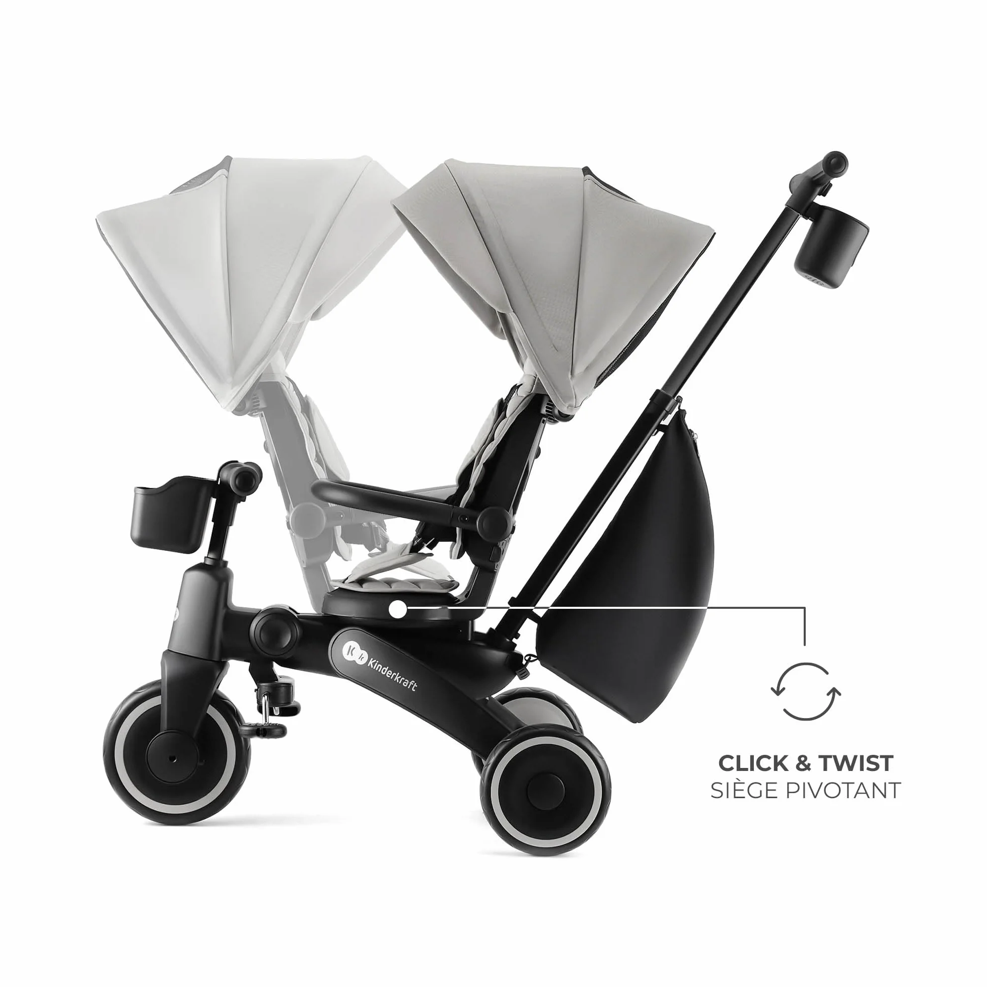 Kinderkraft JAZZ 2 GREY