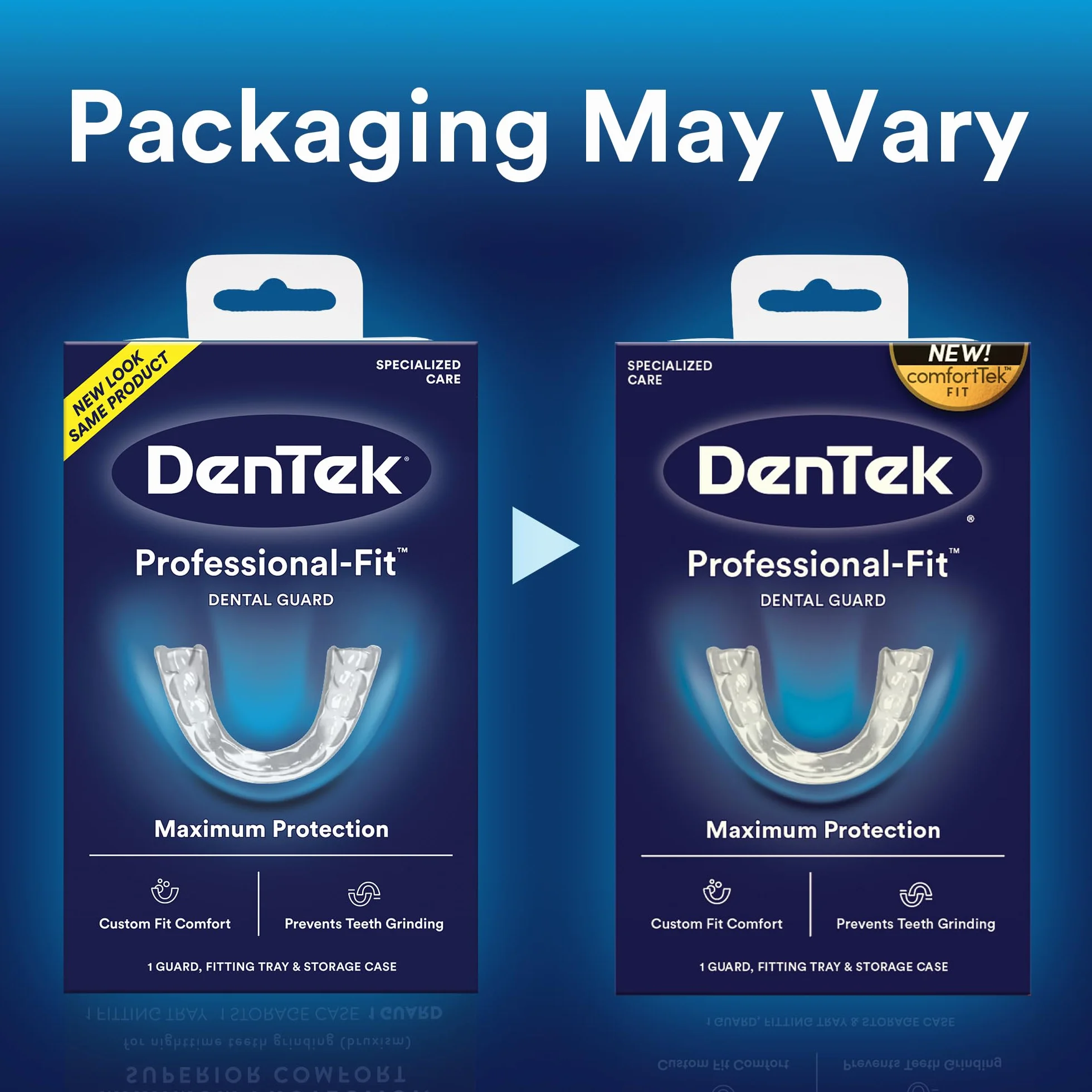 DenTek Professional-Fit Maksymalna ochrona Dental Guard Ochrona przed nocnym szlifowaniem zębów