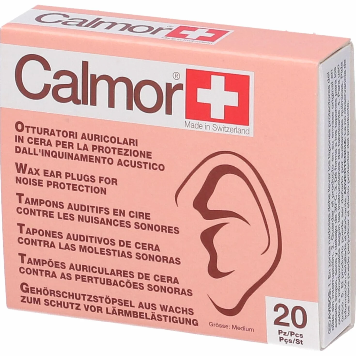 Calmor Wax Ear Plugs 20 sztuk Artsana by Artsana