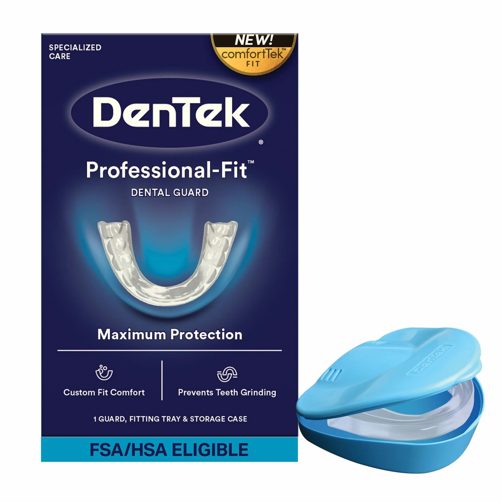 DenTek Professional-Fit Maksymalna ochrona Dental Guard Ochrona przed nocnym szlifowaniem zębów