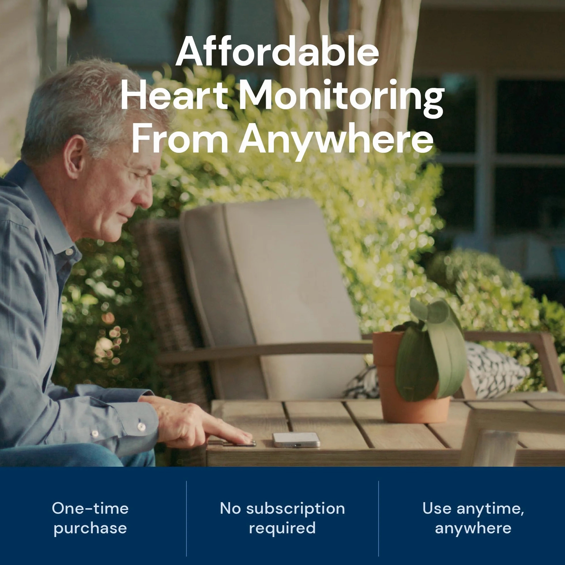 KardiaMobile osobisty jednoprzewodowy monitor EKG wykrywa migotanie przedsionków arytmie wyniki 30 sekund