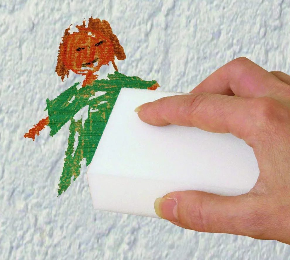 Scotch-Brite Magic Easy Eraser Gąbka, 6 sztuk - usuwa różne plamy i ślady bez chemikaliów