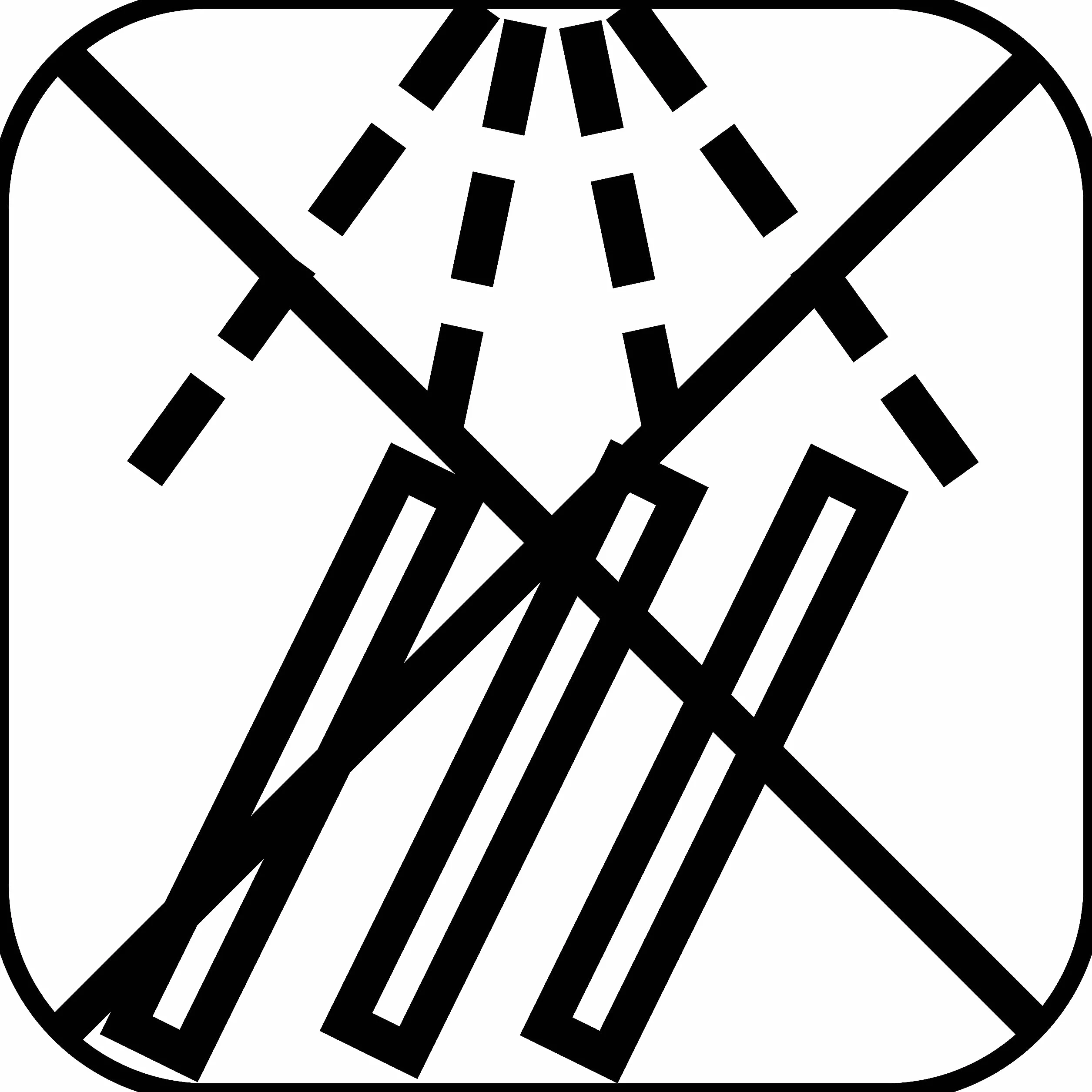 Popielniczka przeciwwiatrowa APS 558 matowo-czarna Ø 9,5 cm z zamknięciem bagnetowym