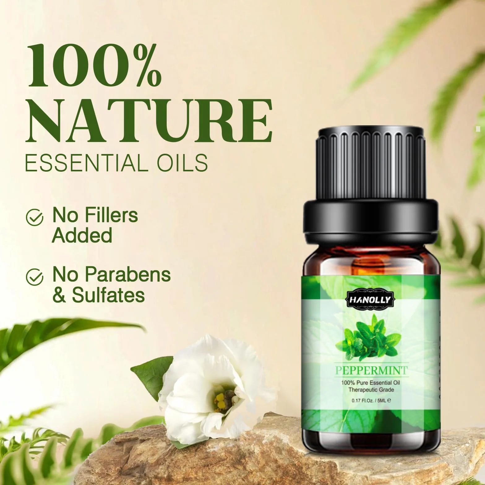 Hanolly Zestaw Olejków Eterycznych 12 x 5 ml Naturalne Olejki Zapachowe Do Aromaterapii