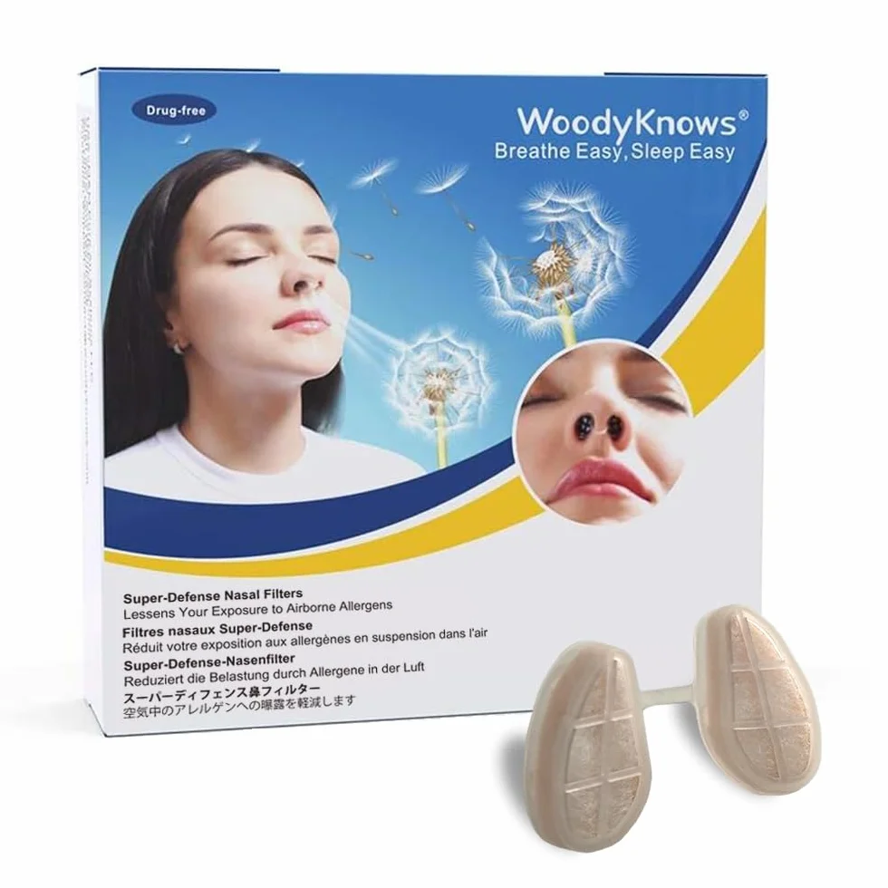 WoodyKnows Super-Defense Filtry nosowe wąskie L 3 filtry + 24 zamienniki