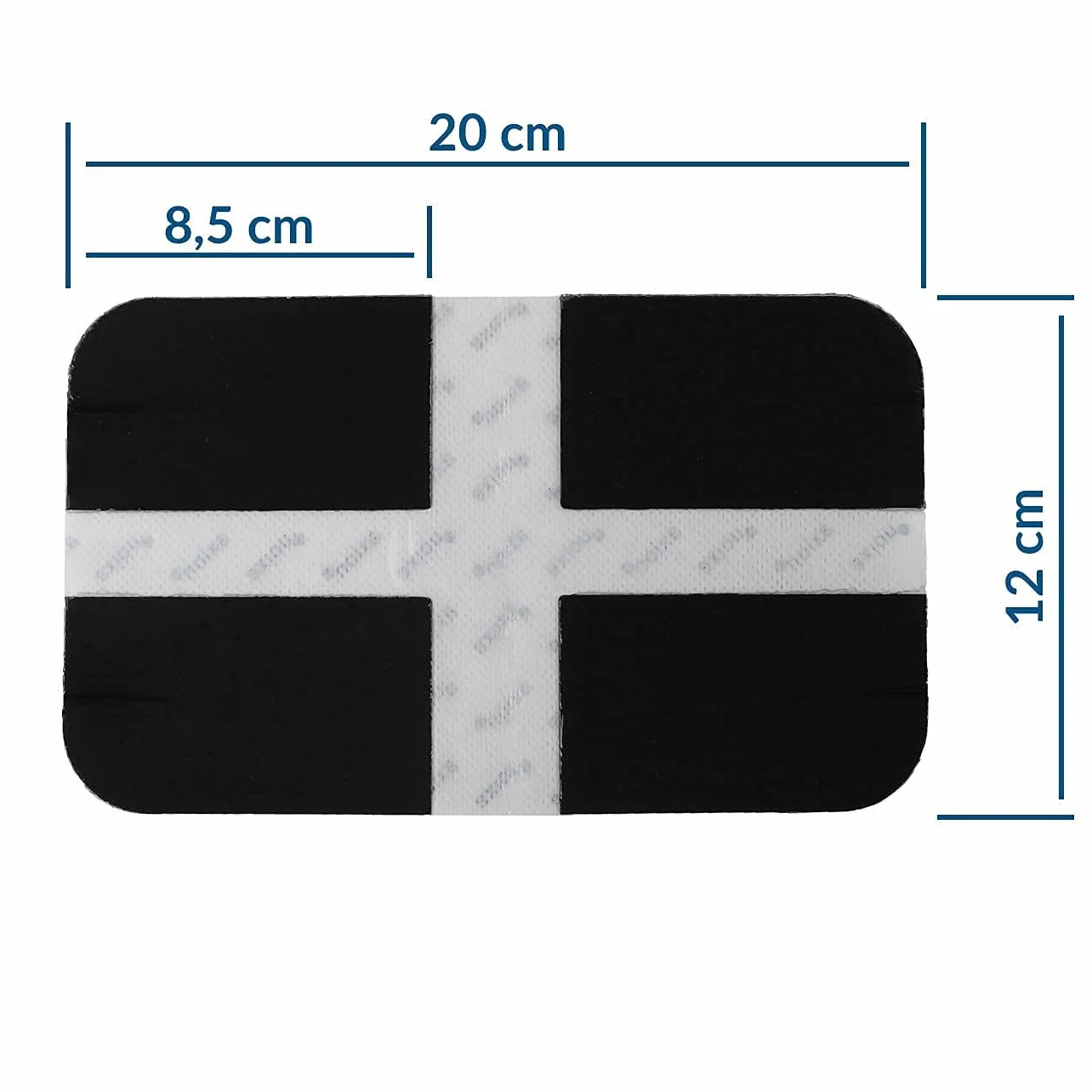 Elektroda żelowa na ból krzyża do elektrostymulatora TENS 20x12cm