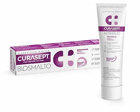 PROMO 2 opakowania do zębów Biosmalt wrażliwe zęby 50 + 50 ml
