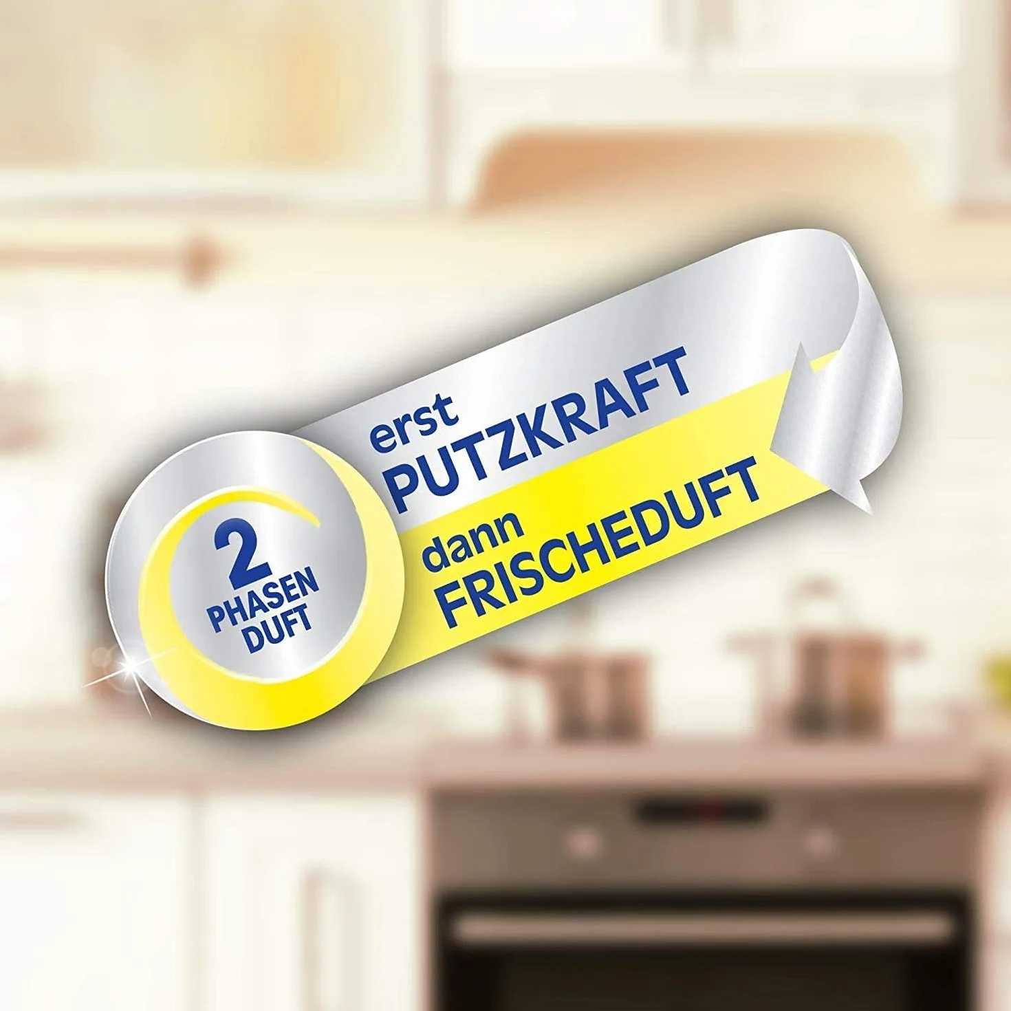 Bref Moc przeciwtłuszczowa i wypalona, butelka z rozpylaczem, do kuchni, kominka i pieca (4 opakowania 4 x 750 ml)