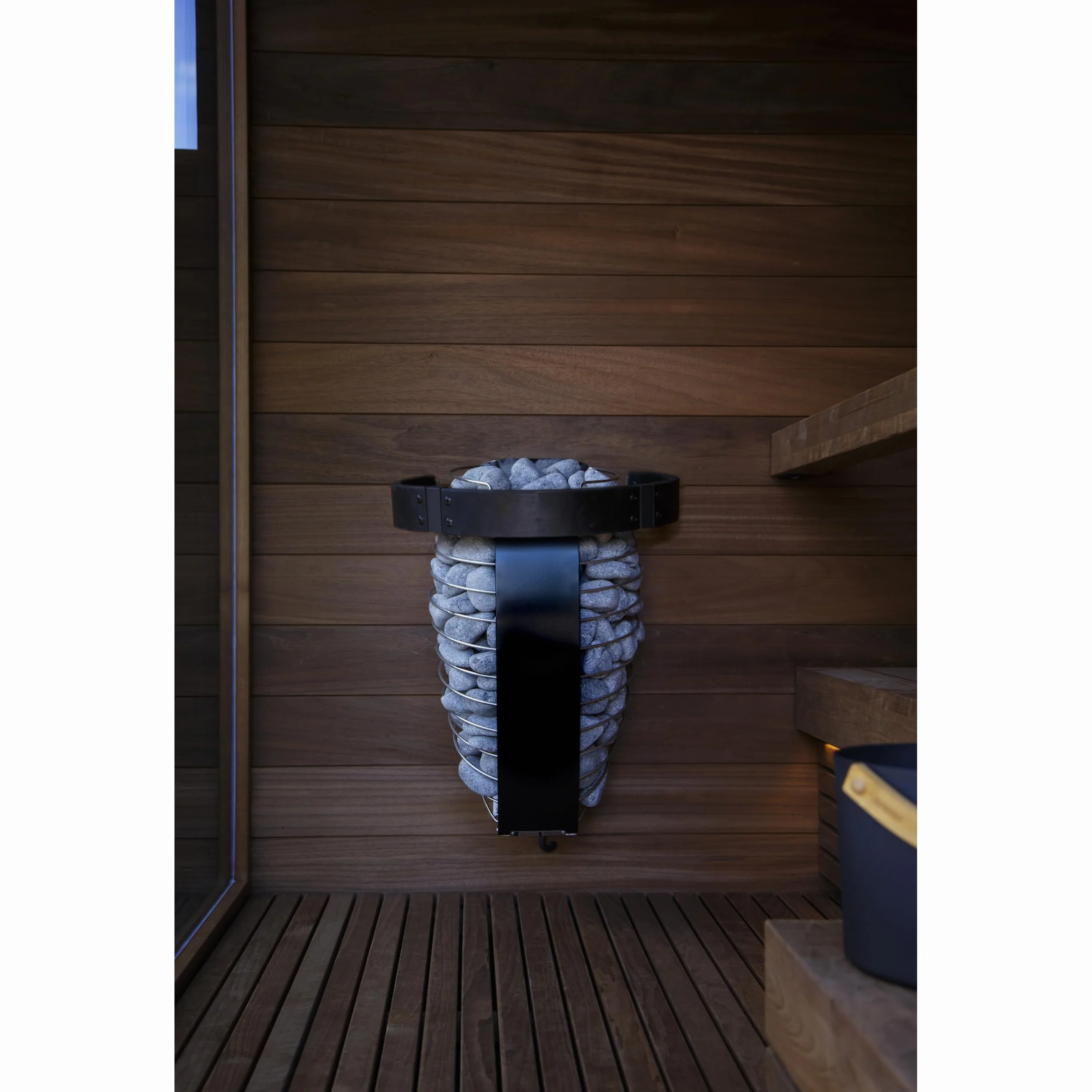 Harvia Piec reling HSP3M akcesoria Spirit piec do sauny czarny