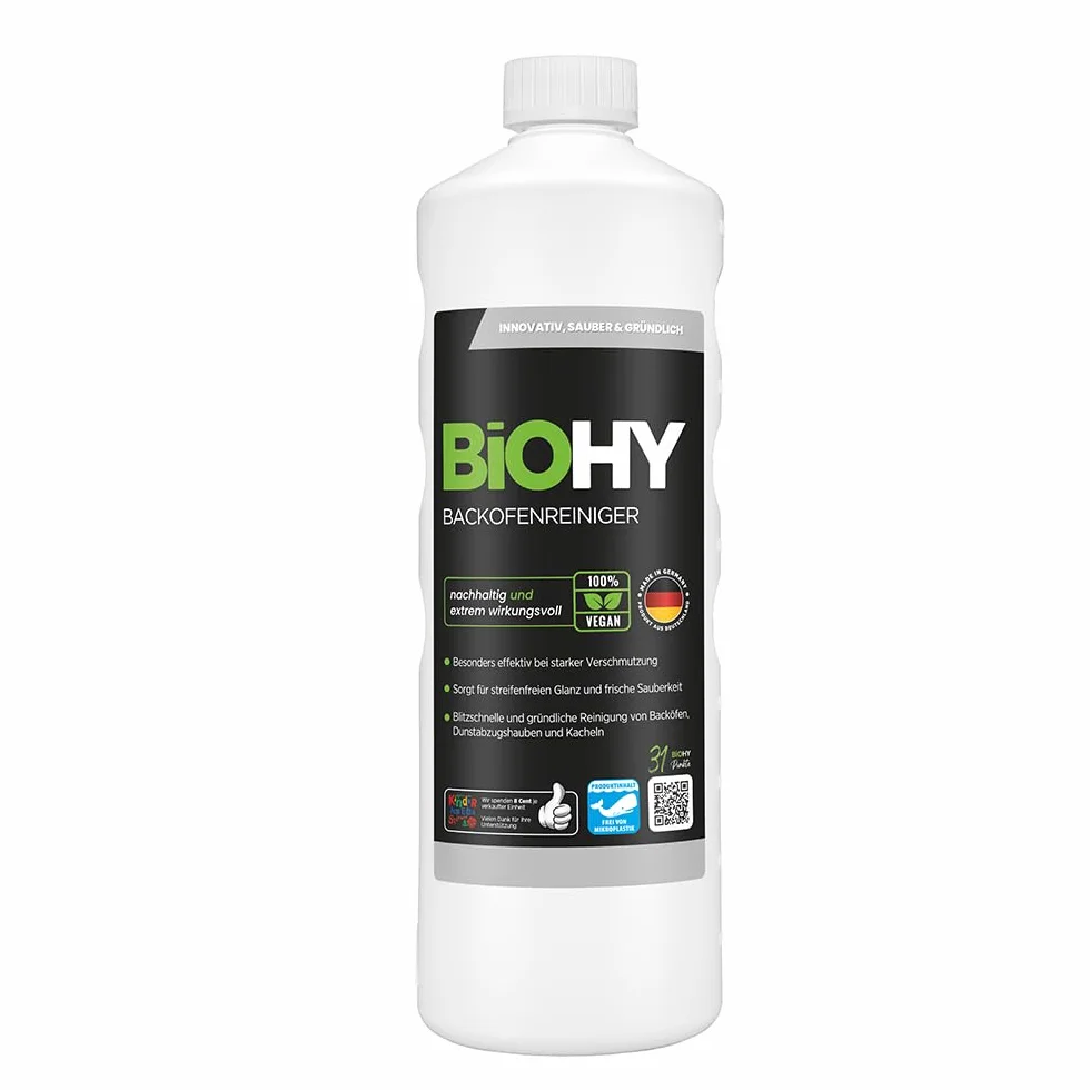 BiOHY Środek do czyszczenia piekarników 1l - Silny odtłuszczacz do grilla