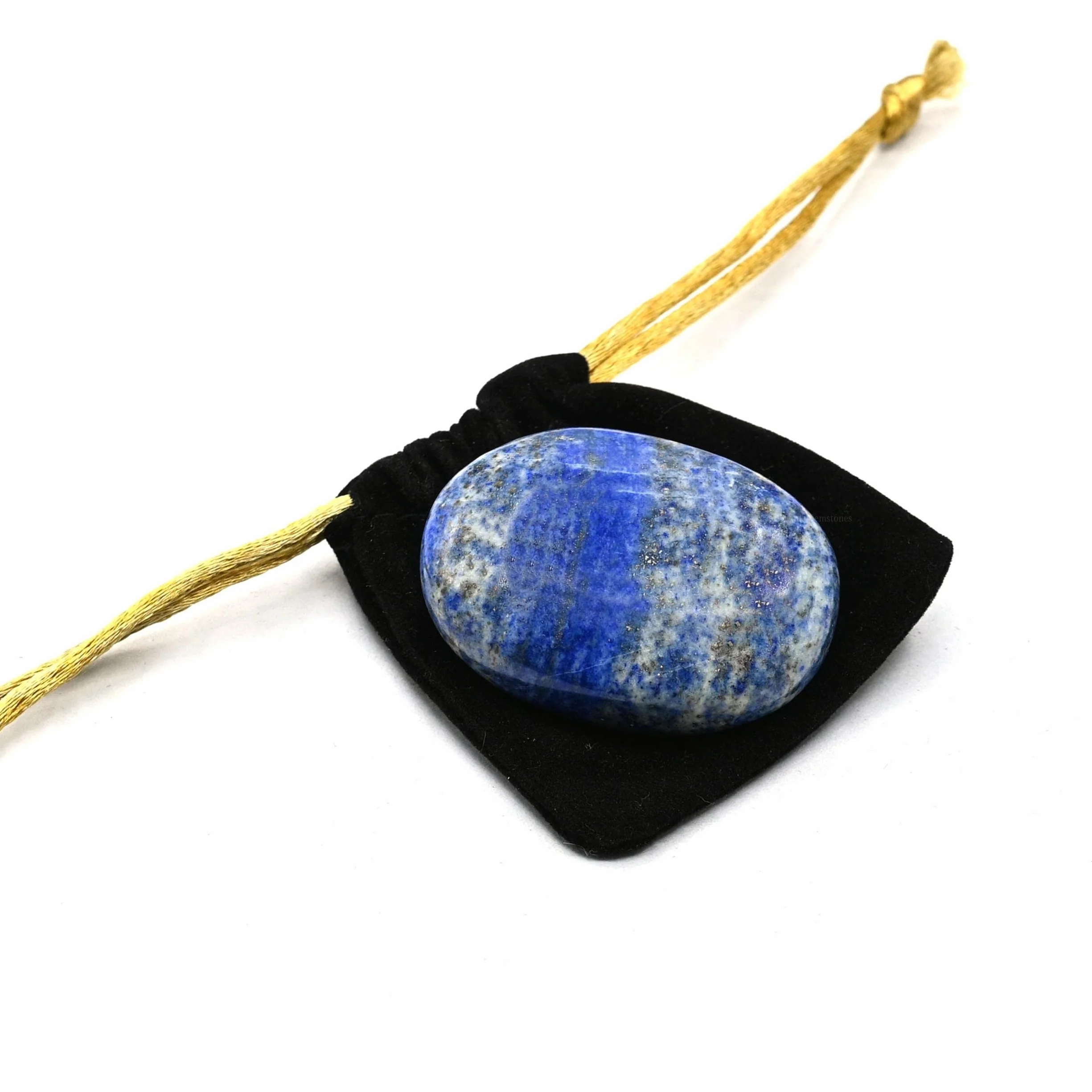 Lapis Lazuli Crystal Palm Stone Naturalny kamień leczniczy do równoważenia czakry duchowego powodzenia