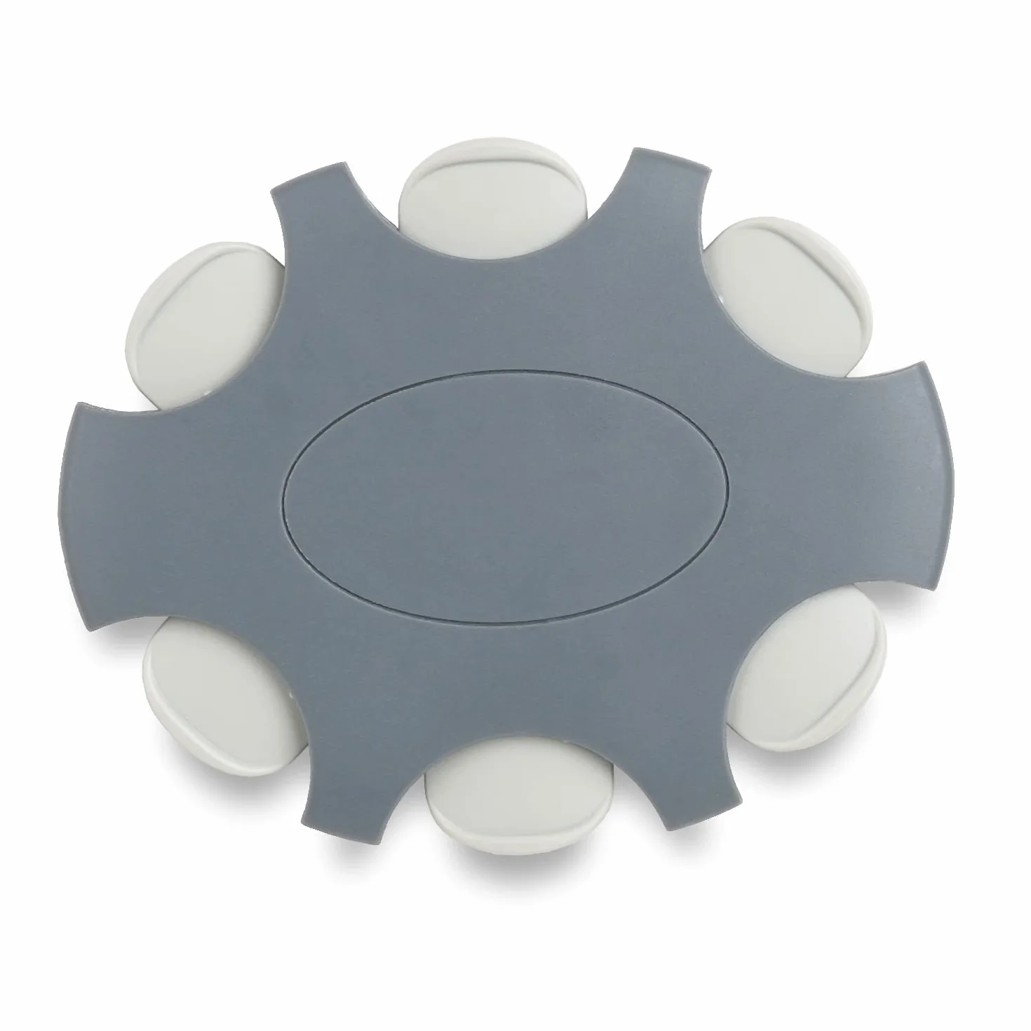 JB White 6 filtrów ProWax do aparatów słuchowych Oticon Bernafon, 1 dozownik z 6 narzędziami i 6 filtrami, szary