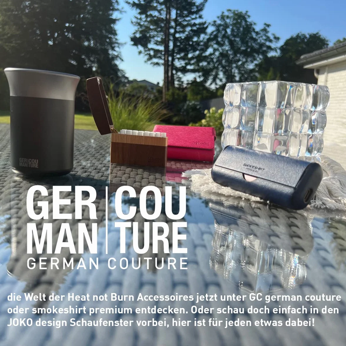 GC Mini Stickbecher Stick-Tray kompatybilny z IQOS TEREA ILUMA PRIME One HEETS i LIL - Etui torebka popielniczka Akcesoria do użytych patyczków