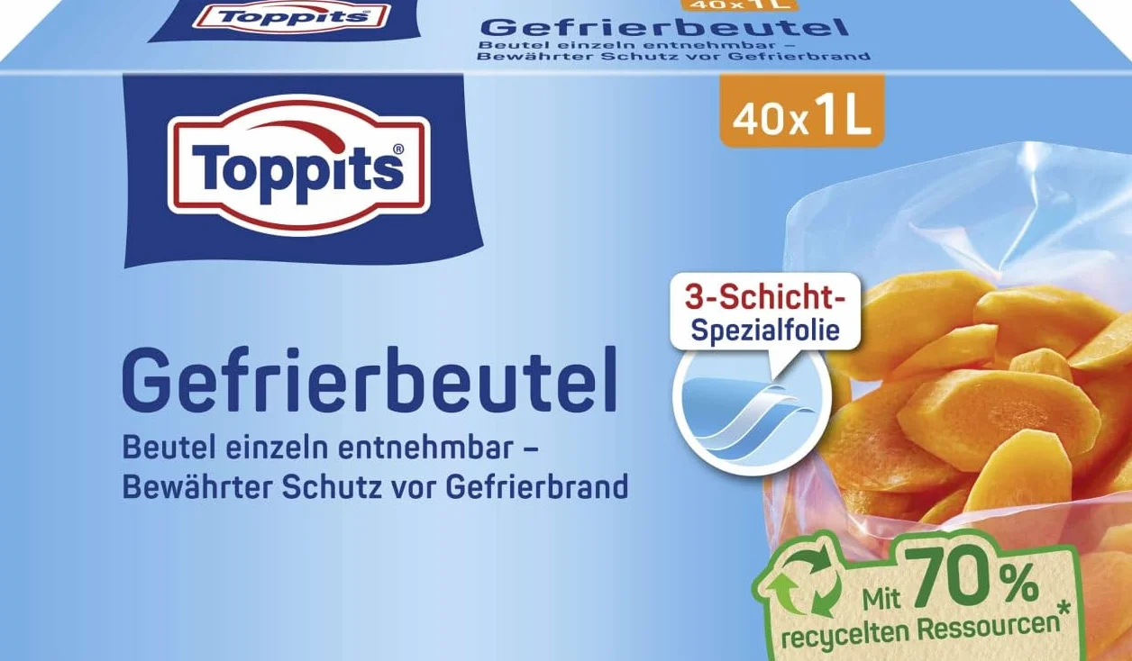 Toppits 4008871208040 worek do zamrażania 1 l VE40