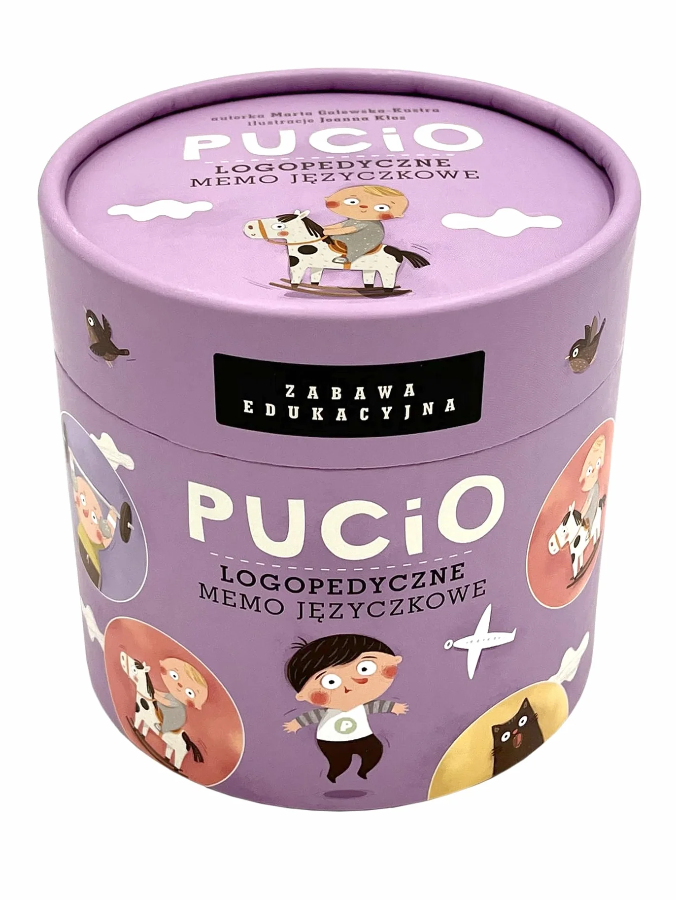 PUCIO. LOGOPEDYCZNE MEMO JĘZYCZKOWE.