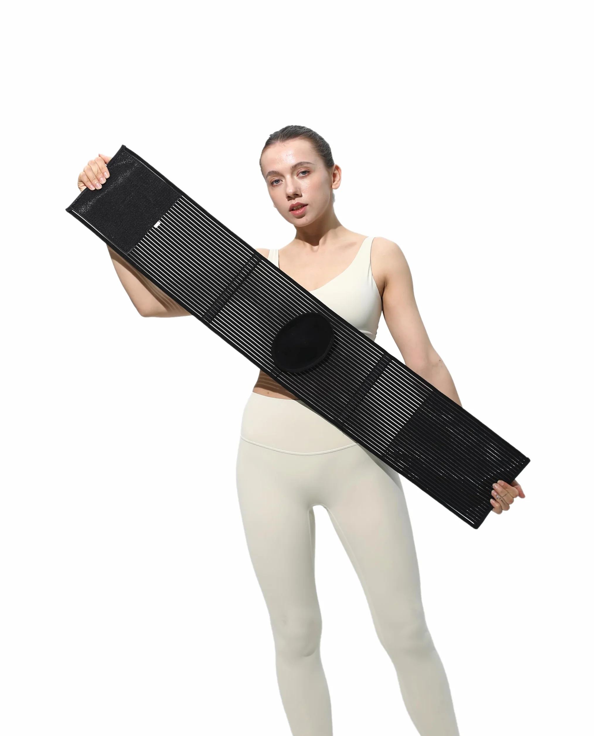 Pas przepuklinowy pępkowy z 2 wkładkami uciskowymi S/M 62-98 cm