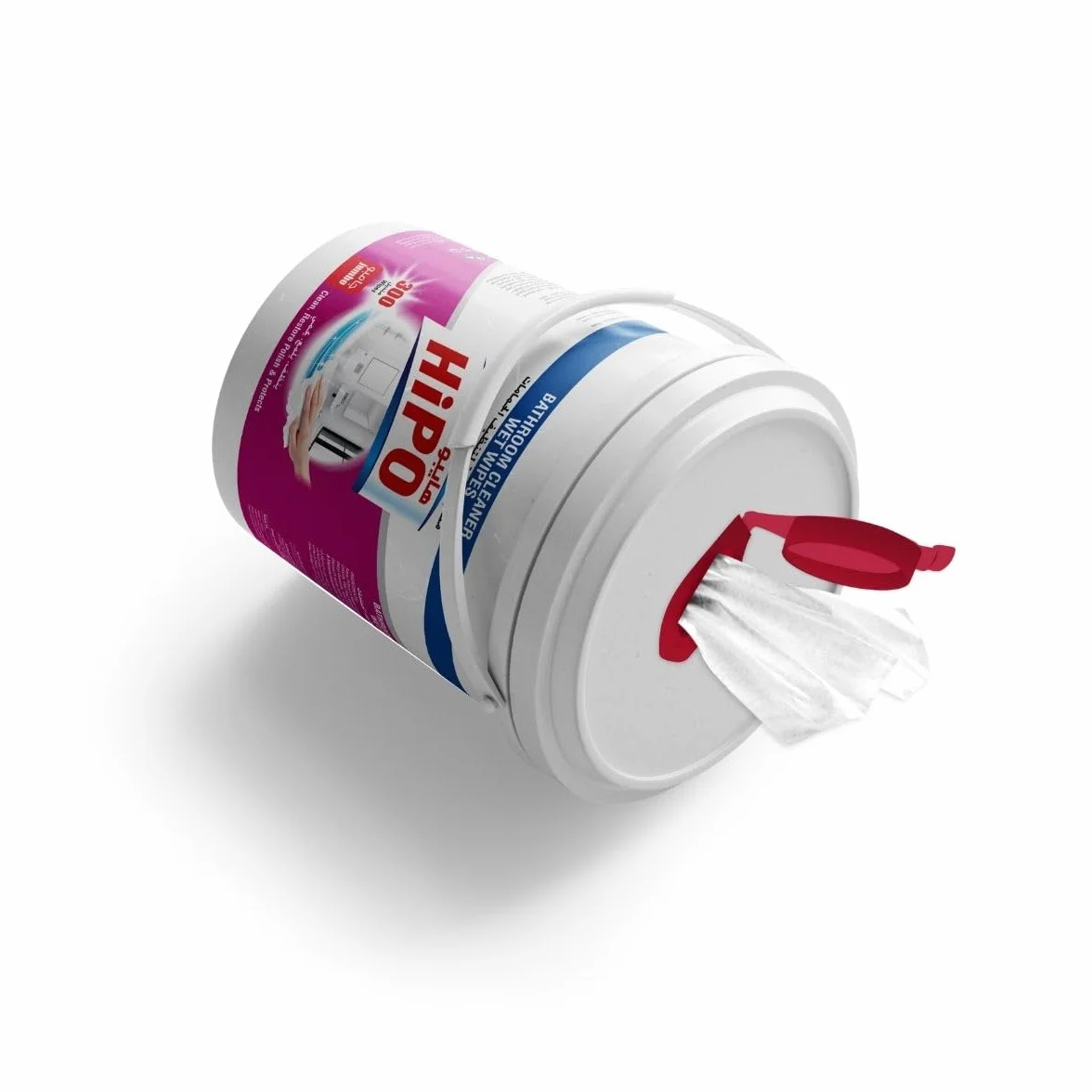 HiPO Wet Wipes for Bathroom Cleaning, 300 Wipes