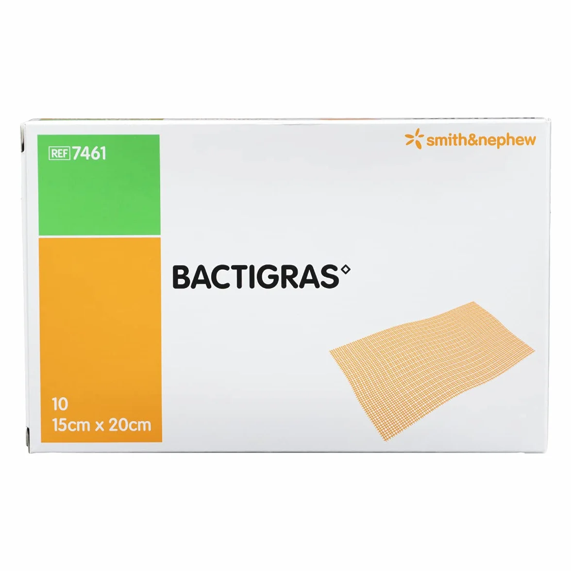 Opatrunek z gazy Bactigras, 20 x 15 cm