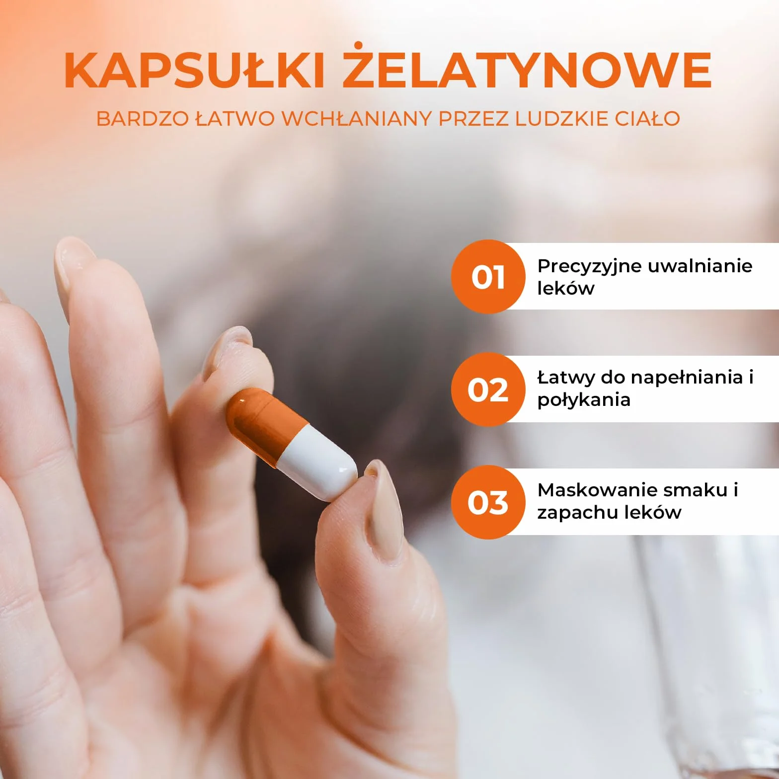Angtai JN rozmiar 0 100 sztuk żelatynowe puste kapsułki, z 2 łyżki, bezbarwne i bezwonne, łatwe do połknięcia przezroczyste puste kapsułki, łatwe do przygotowania w domu, pojemność 408-816mg