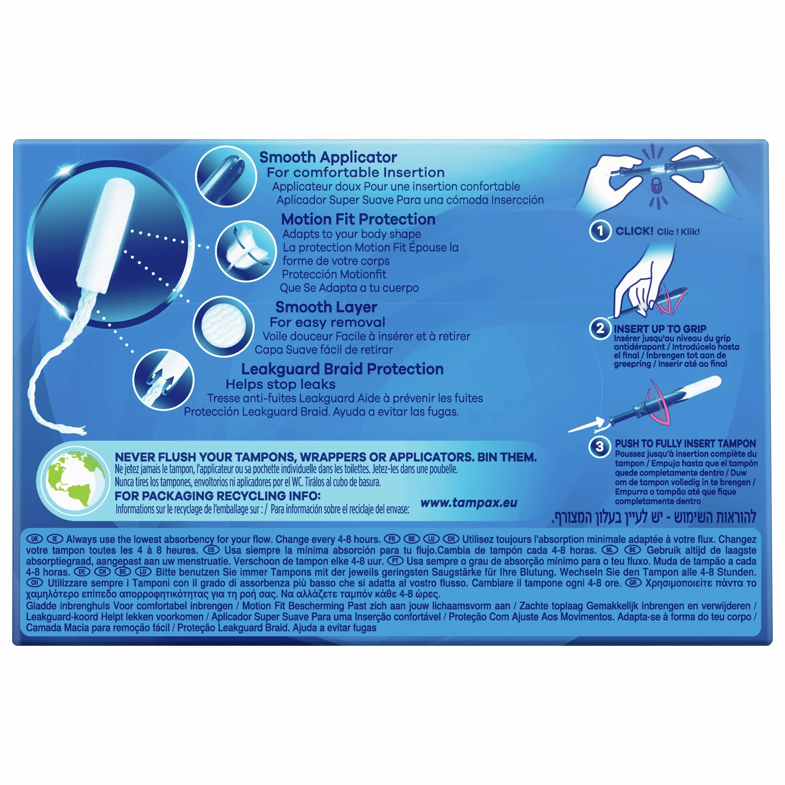 Tampax Compak Pearl Regular tampony, 36 sztuk