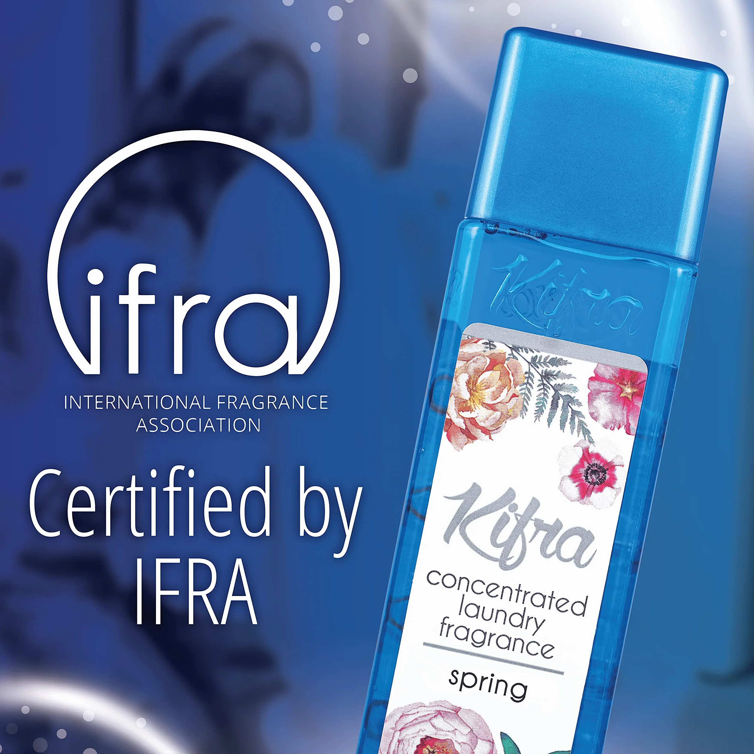 Kifra Spring skoncentrowane perfumy do prania, 200 ml, 80 cykli prania, długotrwały zapach do prania