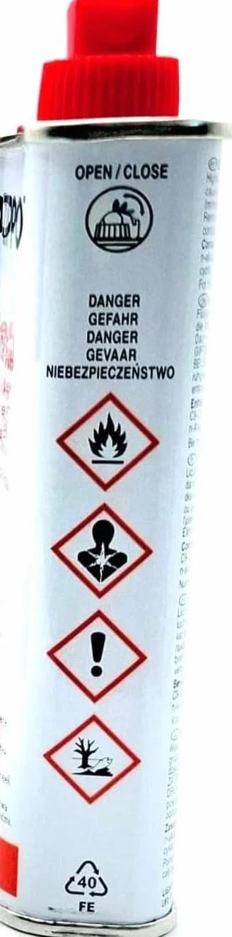 Zippo zapalniczka benzynowa 125 ml puszka z knotem i krzemieniami