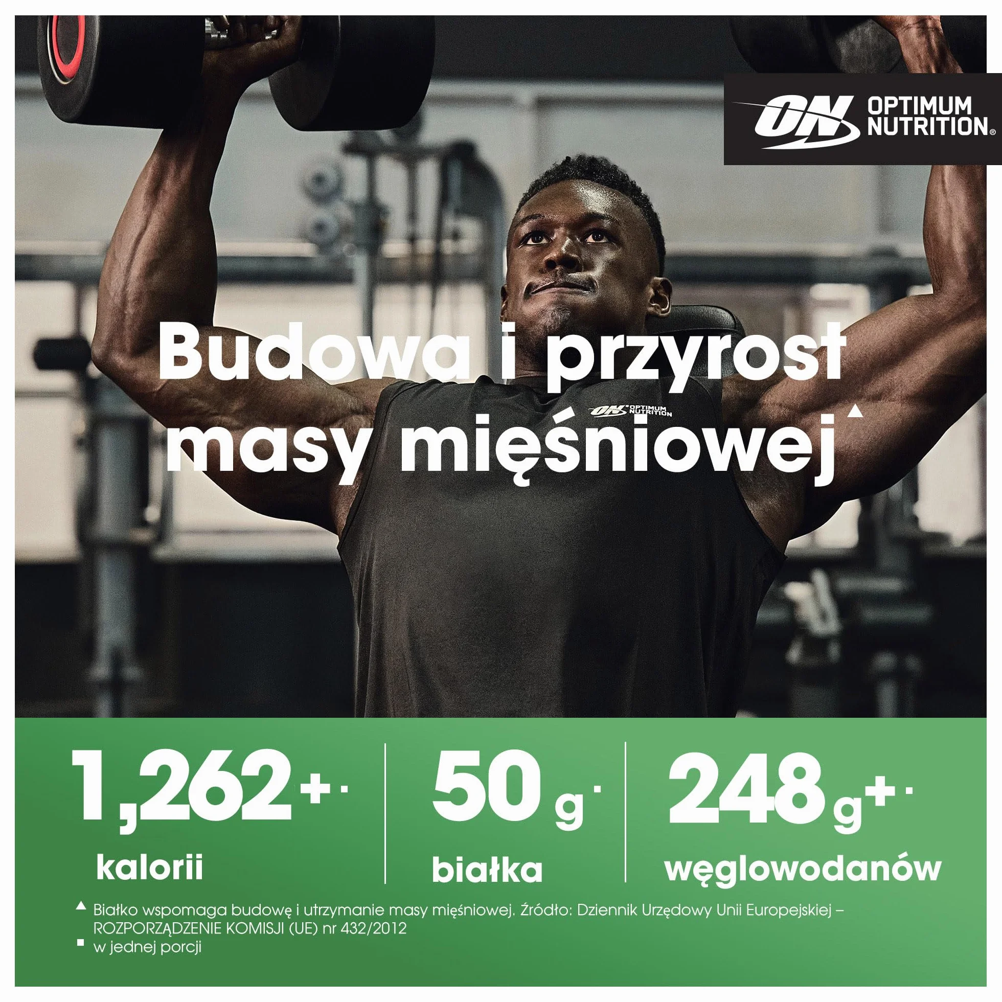 Optimum Nutrition Serious Mass Wysokokaloryczna Odżywka Białkowa, Gainer na Wzrost Masy Mięśniowej, 25 Witamin i Minerałów, Monohydrat Kreatyny i Glutamina, Smak Czekoladowy, 16 Porcji, 5,45 kg