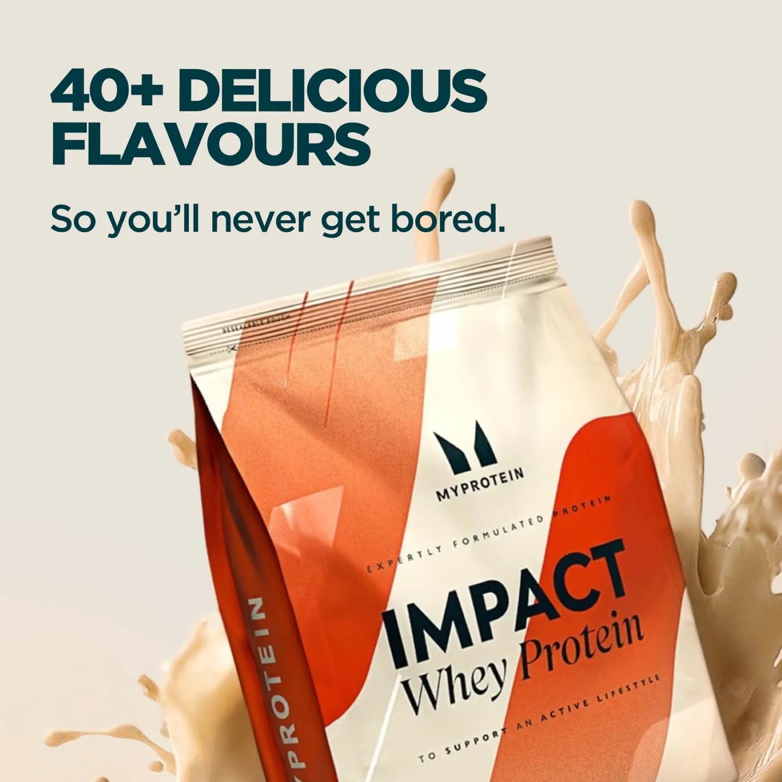 Proszek białkowy Myprotein Impact Whey Protein | Brownie czekoladowe – 30 porcji | Do 23 g białka serwatkowego w porcji z BCAA | Wspiera wzrost mięśni i szybszą regenerację | Produkt wegetariański