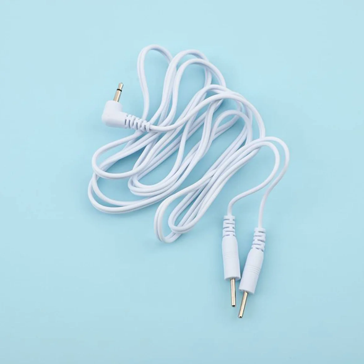 TENS kabel kabel wtyk DC 3,5 mm pin 2 mm połączenie do urządzenia fizjoterapii TENS 4 sztuki