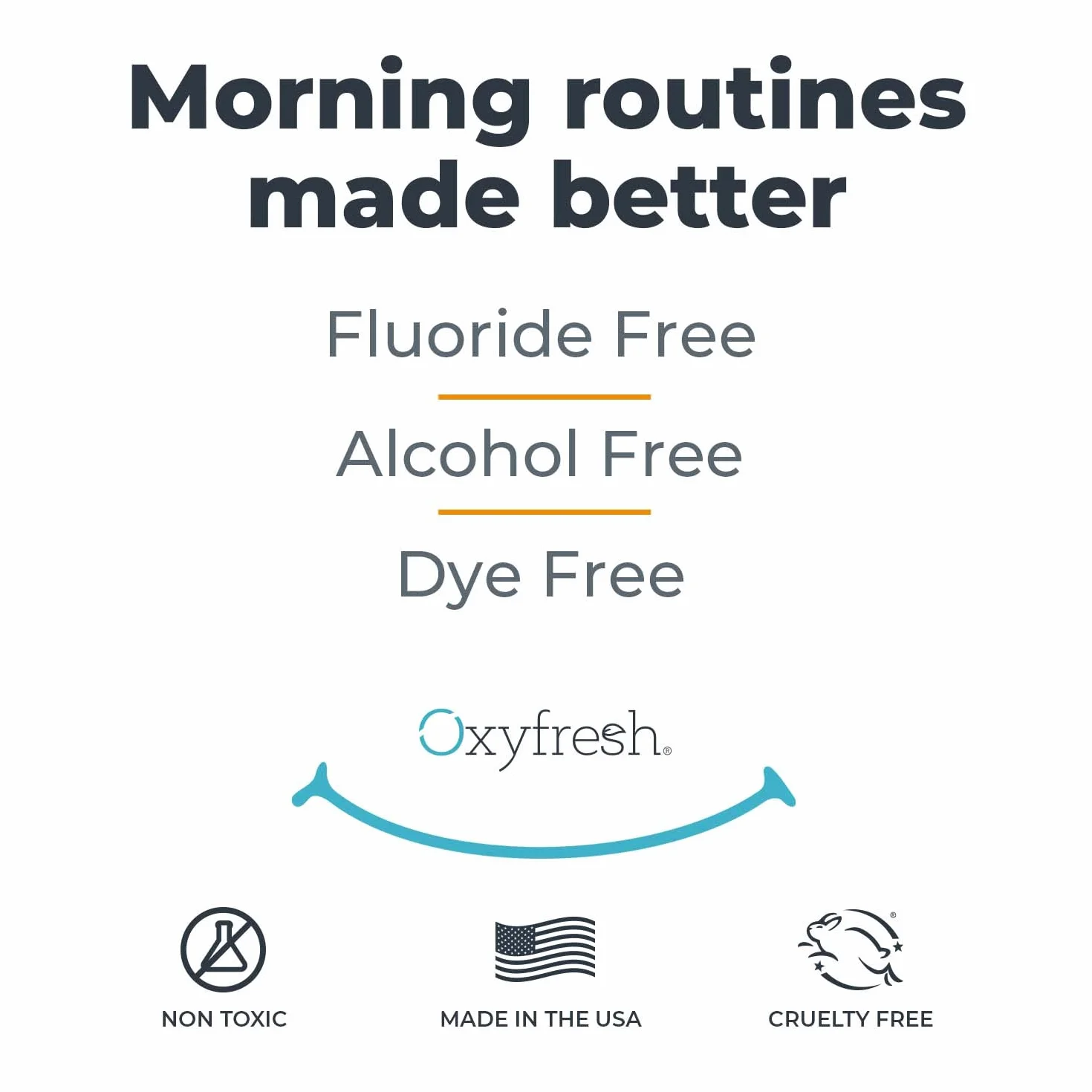 Oxyfresh Zinc Mouthwash 16oz Long-Lasting Fresh Breath Healthy Gums Alcohol-Free