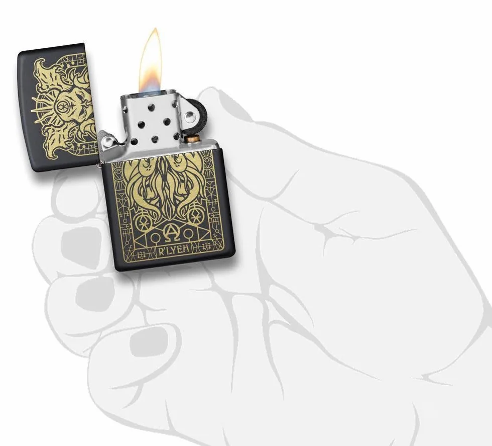 Zippo Monster Design Pocket Lighter