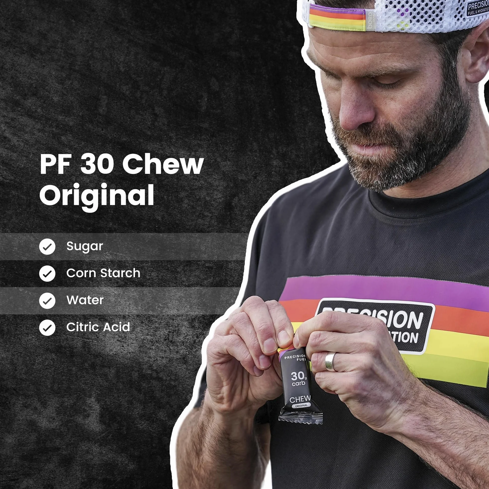 Precision Fuel PF 30 Energy Chews 30g węglowodanów 15 x 34g Żelki
