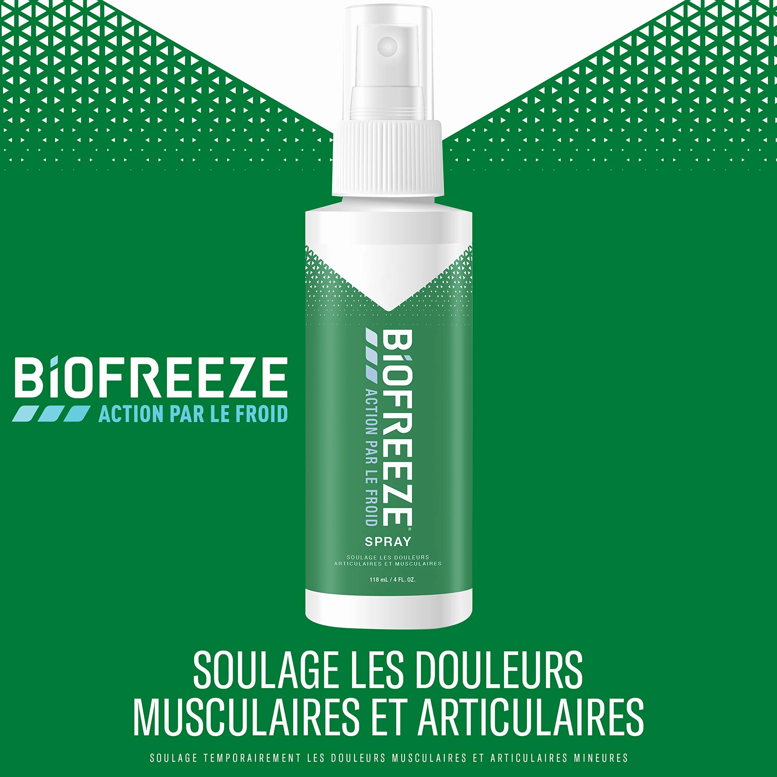 Biofreeze Zestaw 1 rolek 89 ml, 1 spray 118 ml i 1 tubka 118 ml, działanie na zimno, łagodzi bóle mięśni i stawów