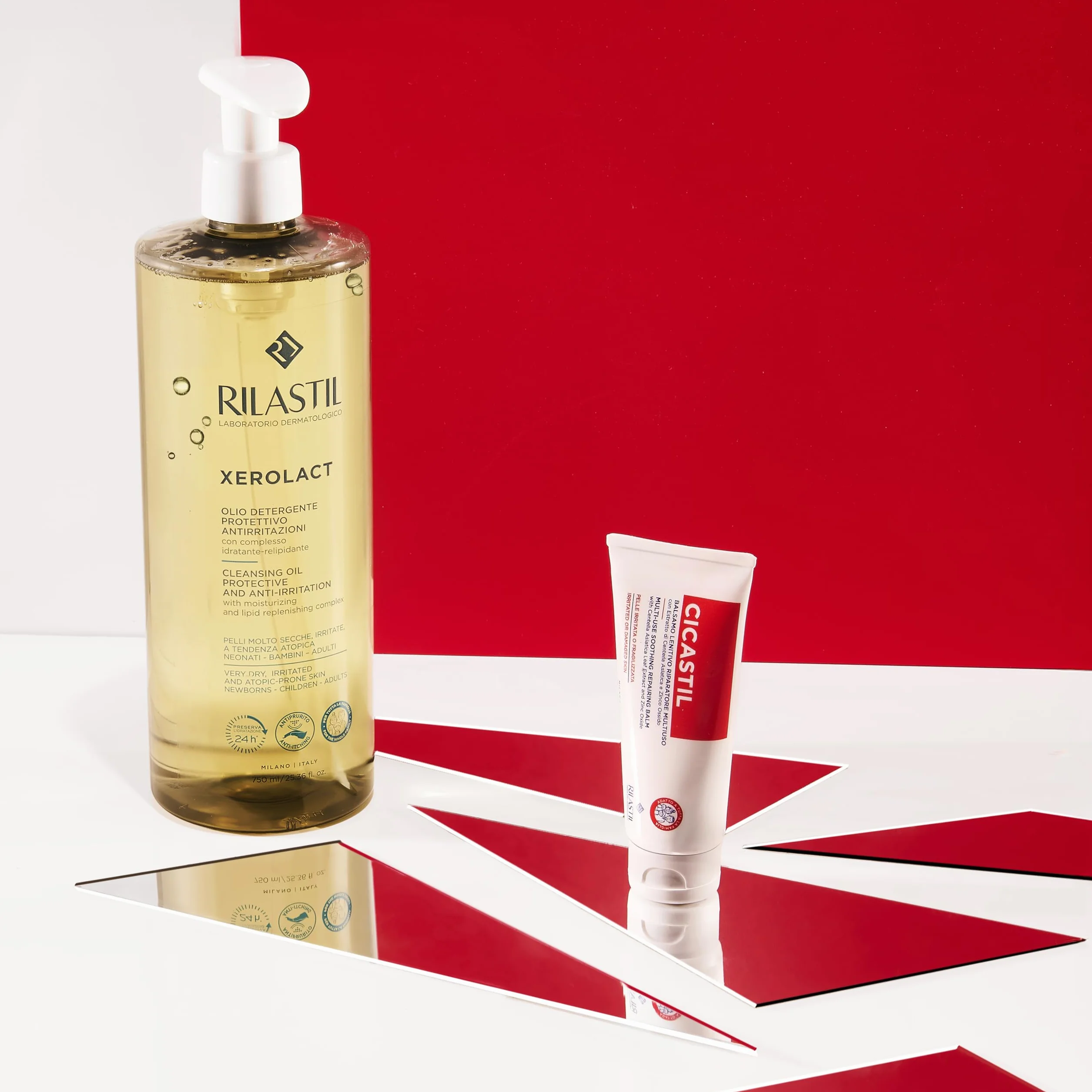 Rilastil Cicastil Balsam Lenitivo Riparatore Multiuse, 40 ml