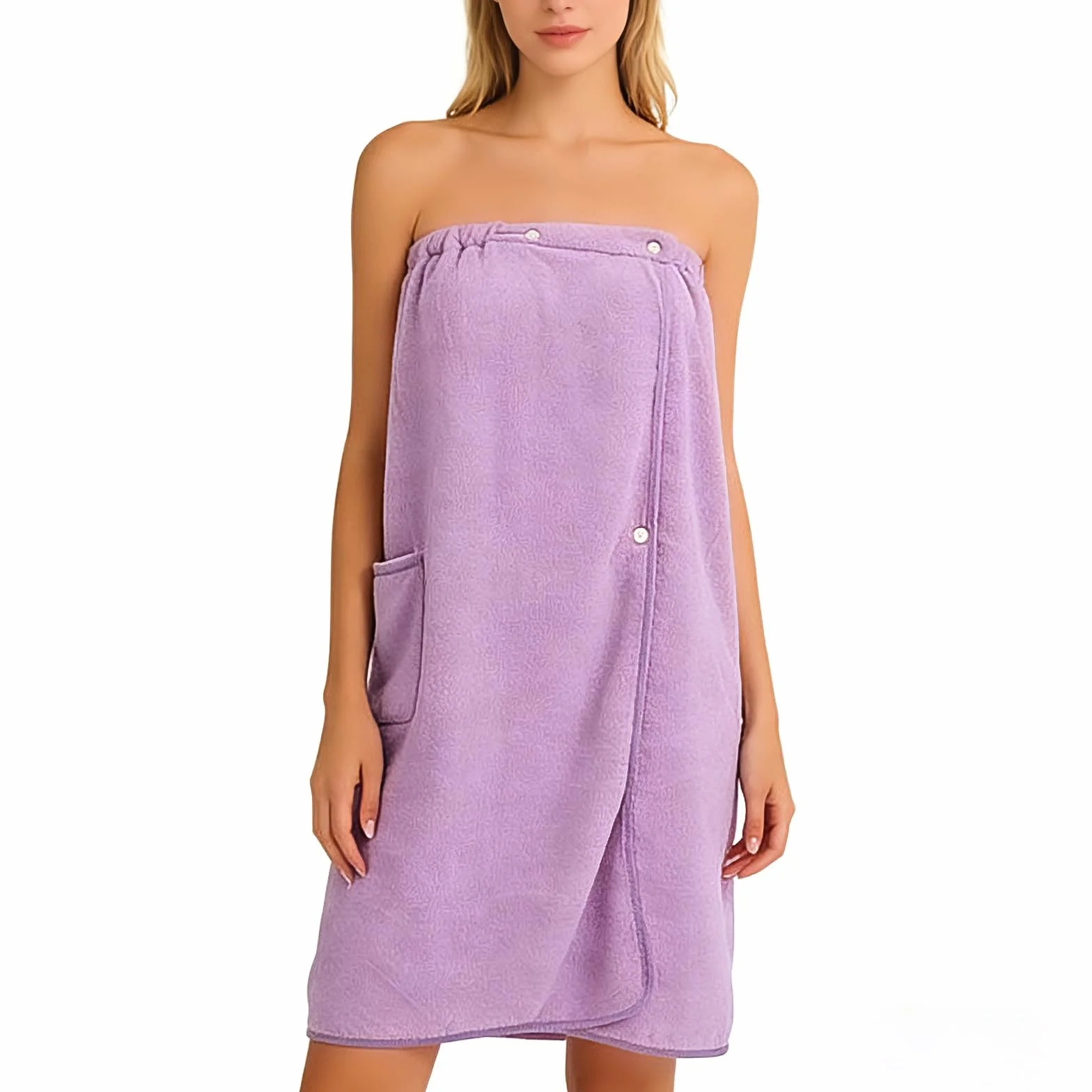 Męski kilt do sauny 80×140 cm Fioletowy