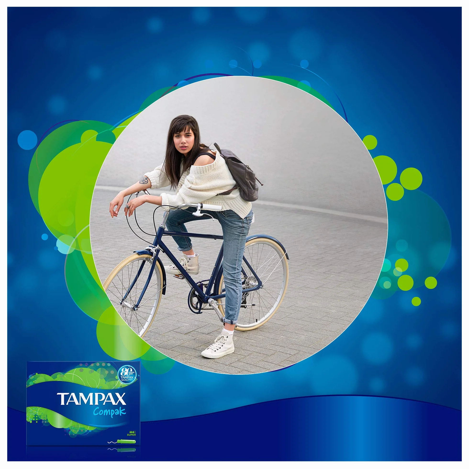 Tampax Compak Super tampony z aplikatorem, 16 sztuk