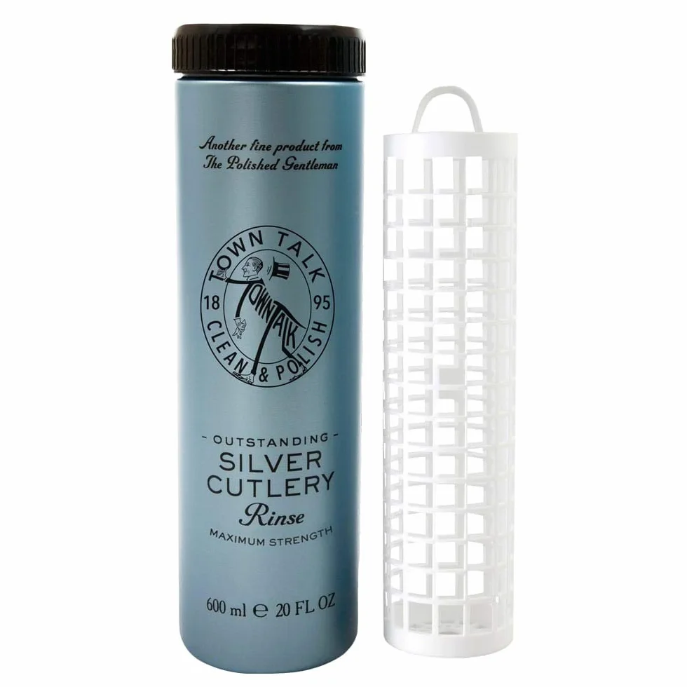 Town Talk Silber Cutlery Rinse z koszem zanurzeniowym 600 ml