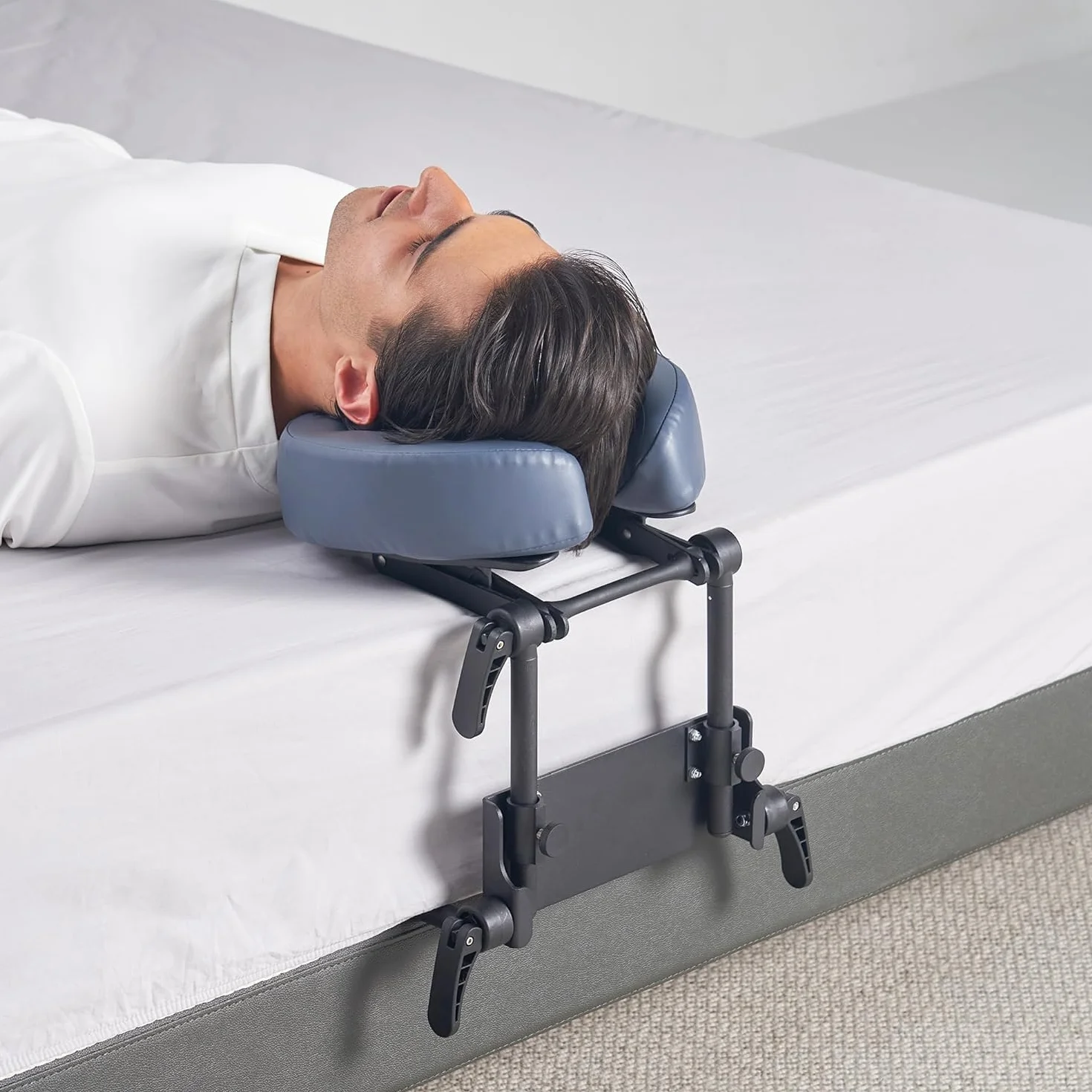 Ergonomiczna poduszka do masażu 7,6 cm składana regulowana wysokość nachylenie przenośny zestaw