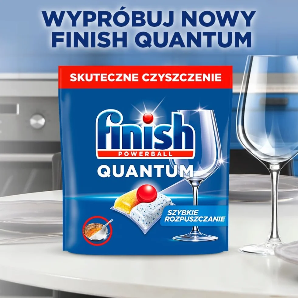 Kapsułki do zmywarki FINISH Quantum Lemon 120 szt