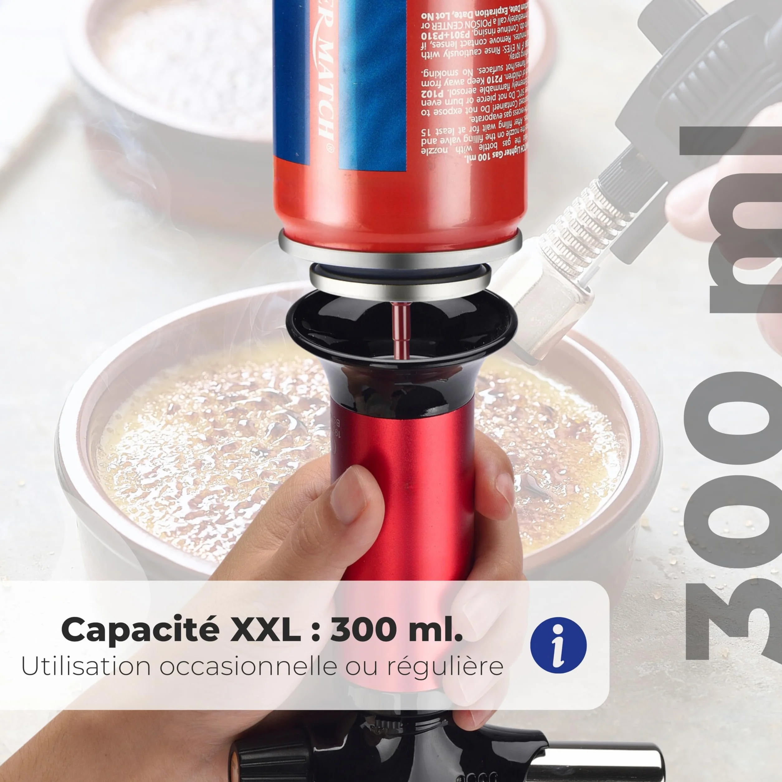 Gaz do zapalniczek 300 ml w metalowej puszce