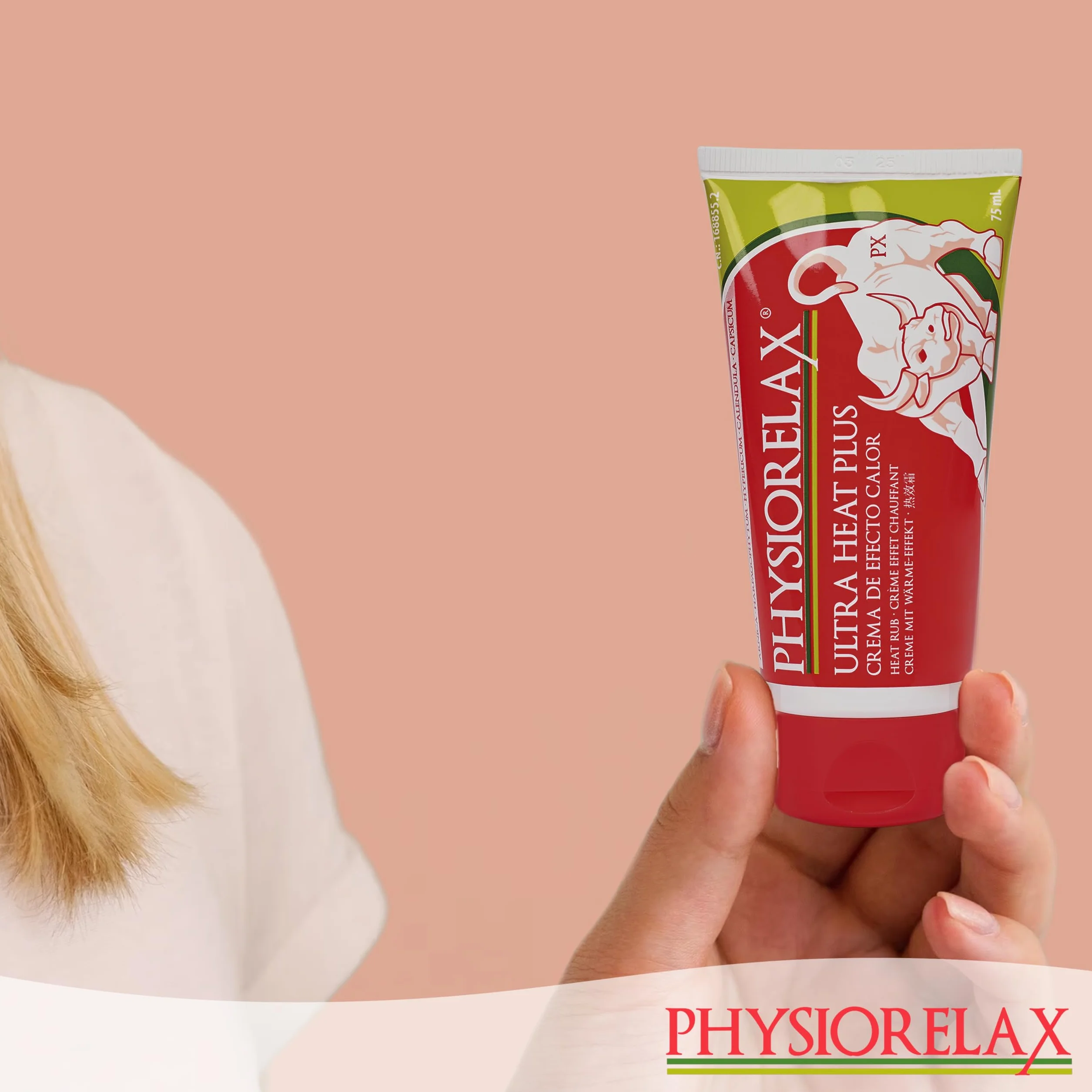 Physiorelax Ultra Heat krem rozgrzewający do mięśni i więzadeł – 75 ml
