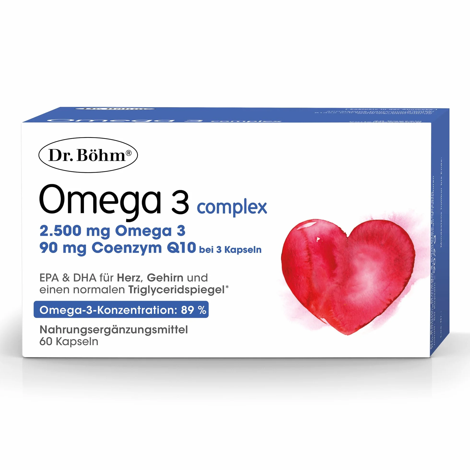Dr. Böhm Omega 3 complex, 60 Sztuka Kapsułki
