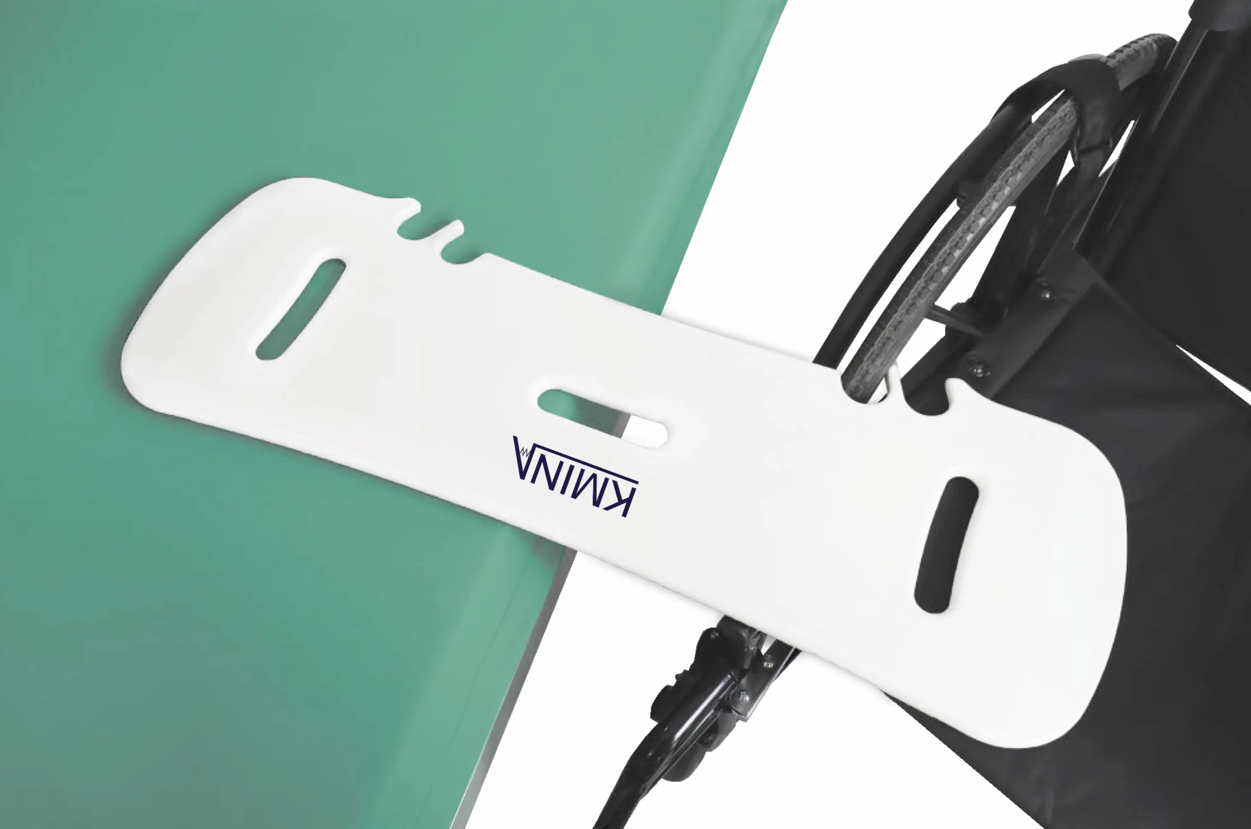 KMINA - Deska transferowa dla użytkowników wózków inwalidzkich, system Easy Patient Transfer System, Slide Assist Device, wózek inwalidzki do samochodu, pomoc w poruszaniu się