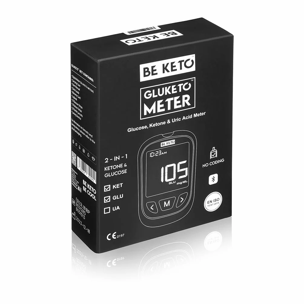 GluKeto Meter Glukometr Ketometr Zestaw Startowy