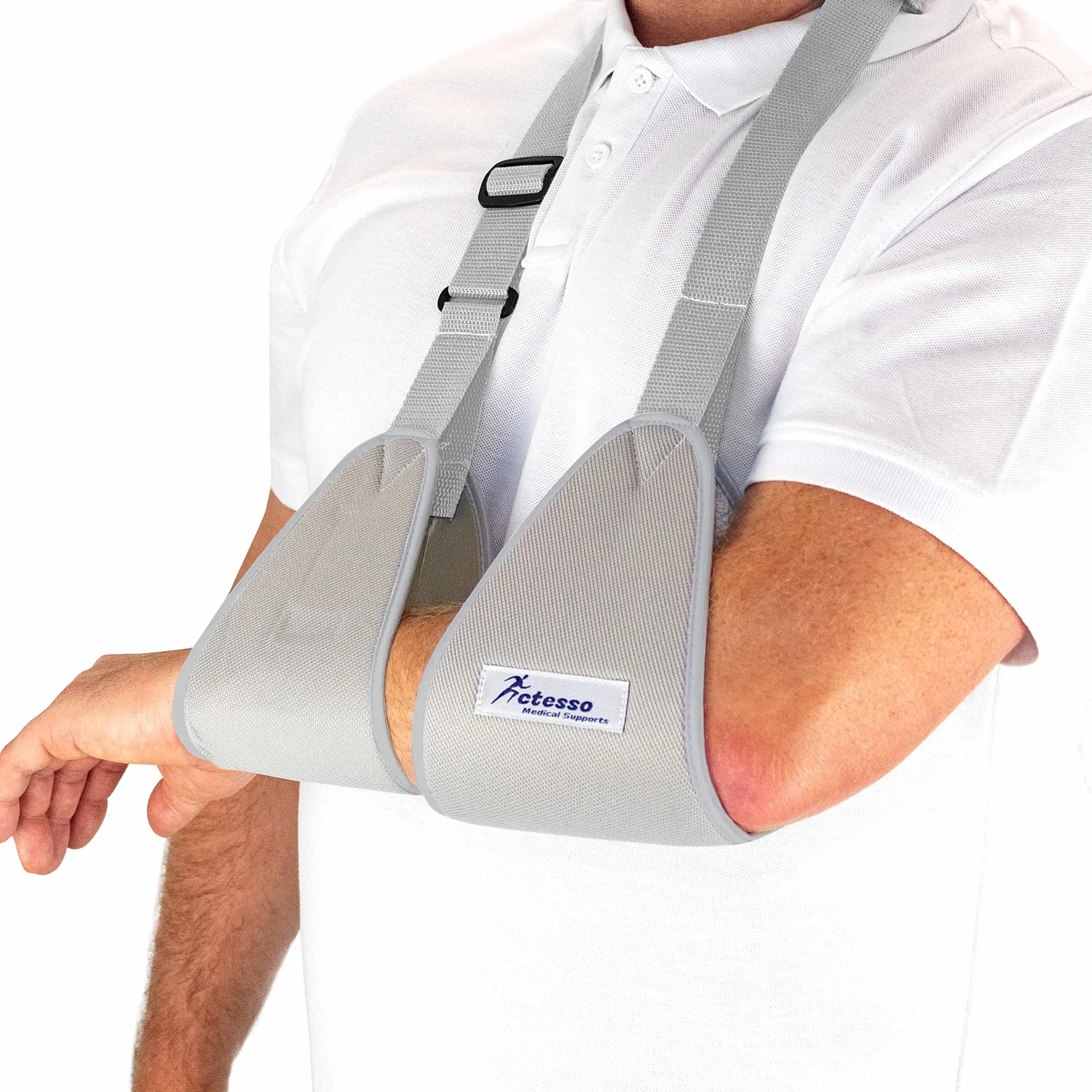 Actesso Web Medical Arm Sling - Zaprojektowany do unieruchomienia i stabilizacji ramienia, nadgarstka i barku po urazach lub w przypadku