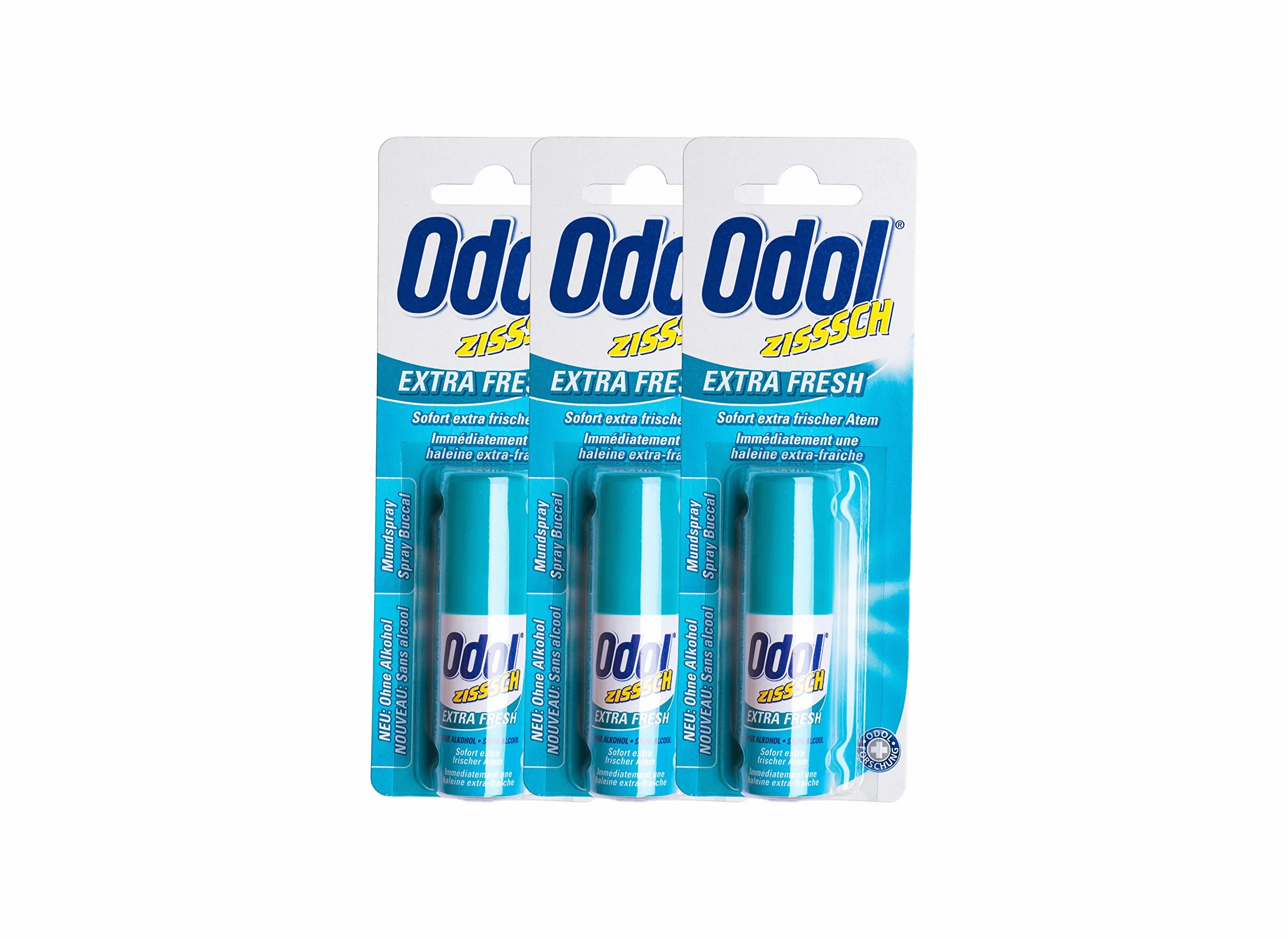 Odol-med 3 3 x Odol spray do ust EXTRA FRESH 15 ml