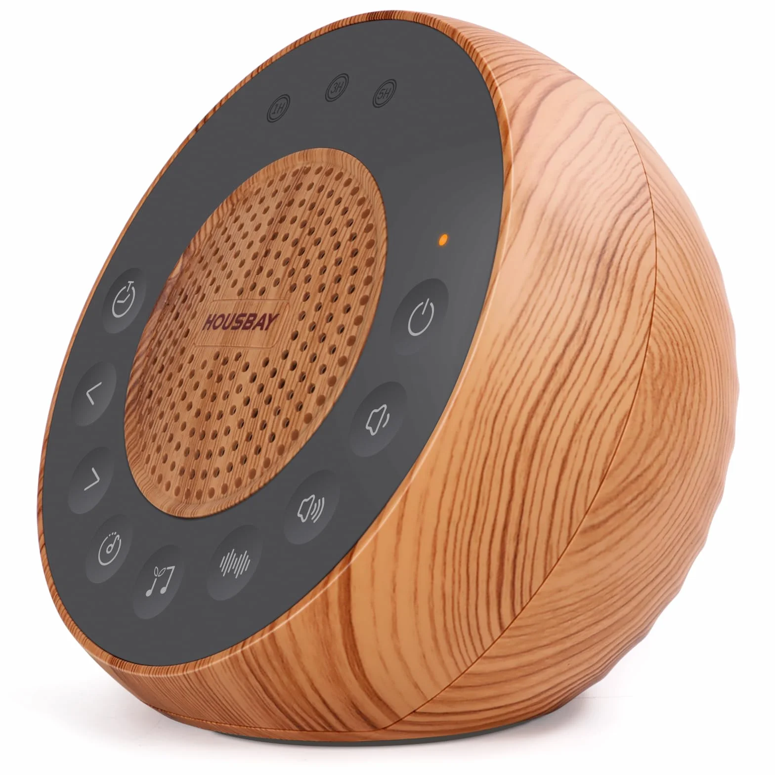 Housbay White Noise Machine 35 dźwięków natury z timerem do spania biały szum dla niemowląt i dorosłych