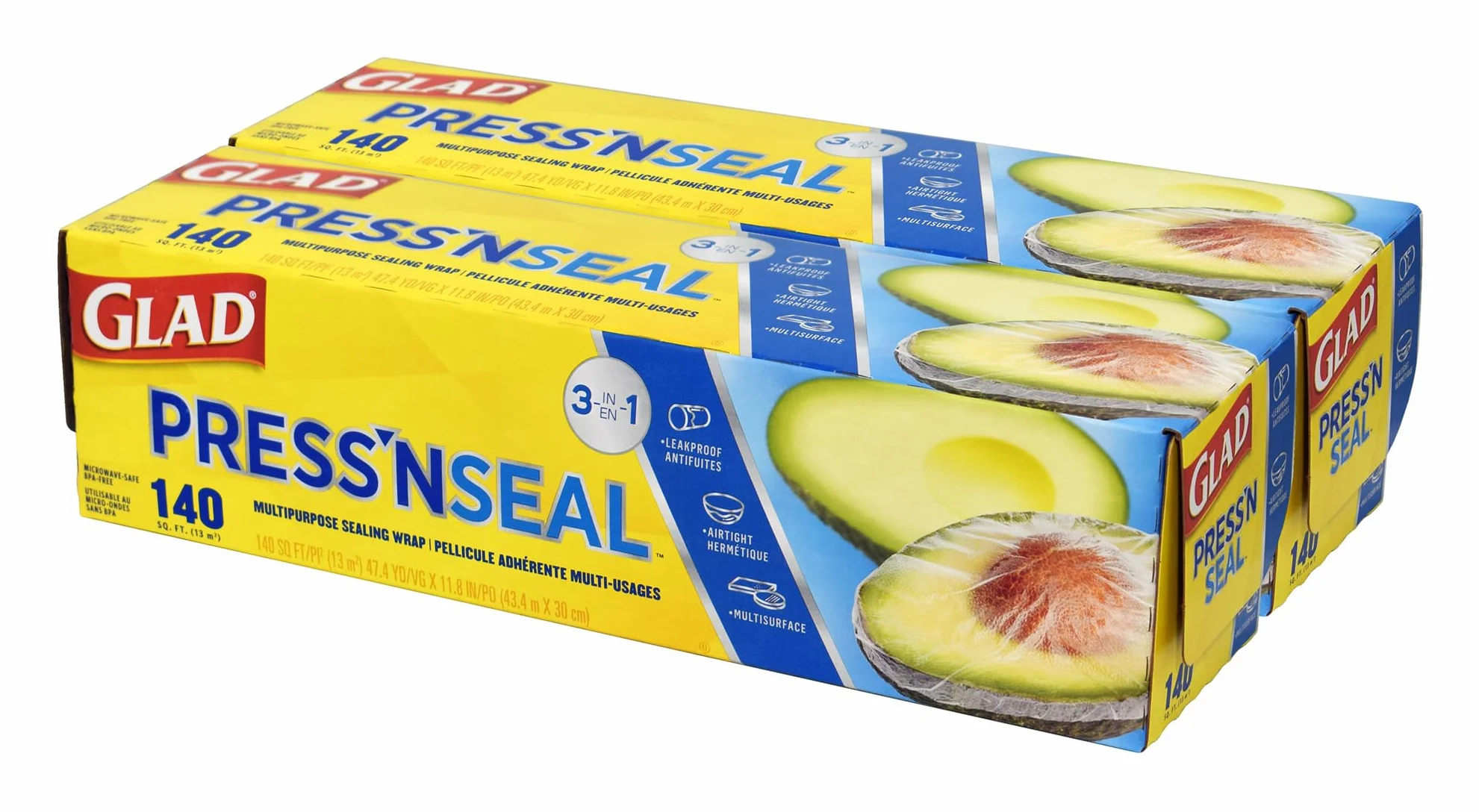 Glad Press'n Seal folia spożywcza 13 m² 2 sztuki
