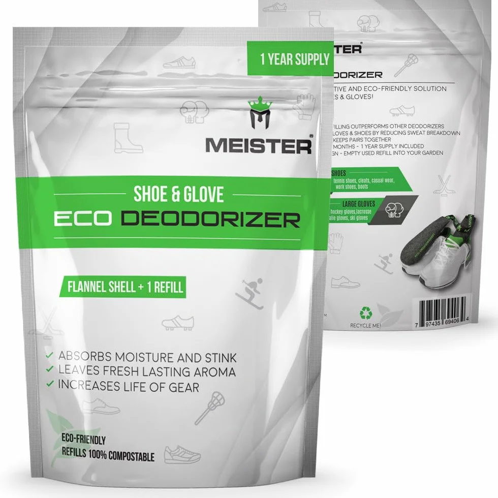 Meister Eco Dezodorator do butów i rękawiczek + wkład - pochłania smród, mocny, do wielokrotnego napełniania - dostawa na 1 rok